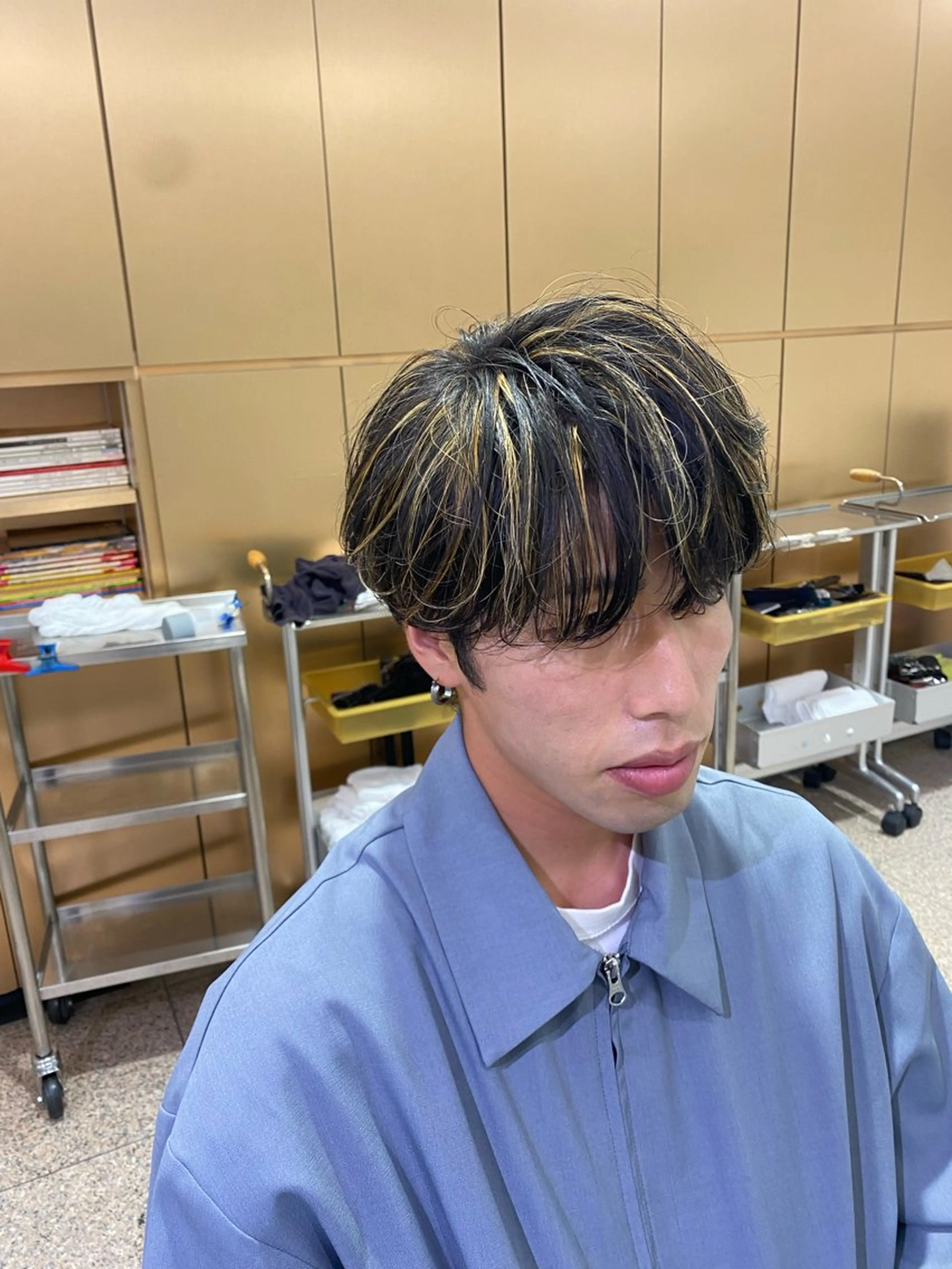 メンズ 小柳 飛鷹のヘアスタイル