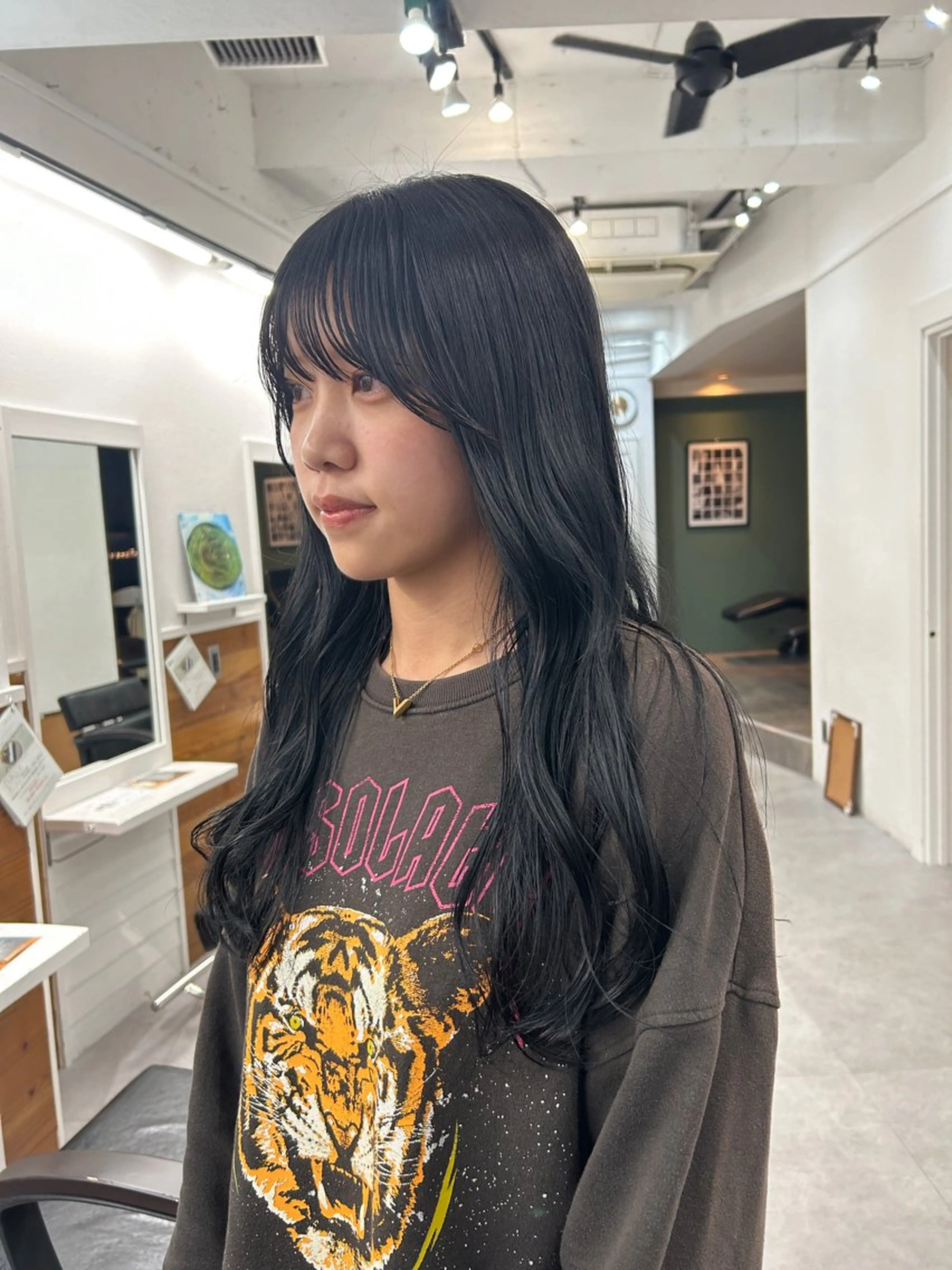 ロング カラー レイヤーボブ/ 艶カラー/サナ🌼のヘアスタイル