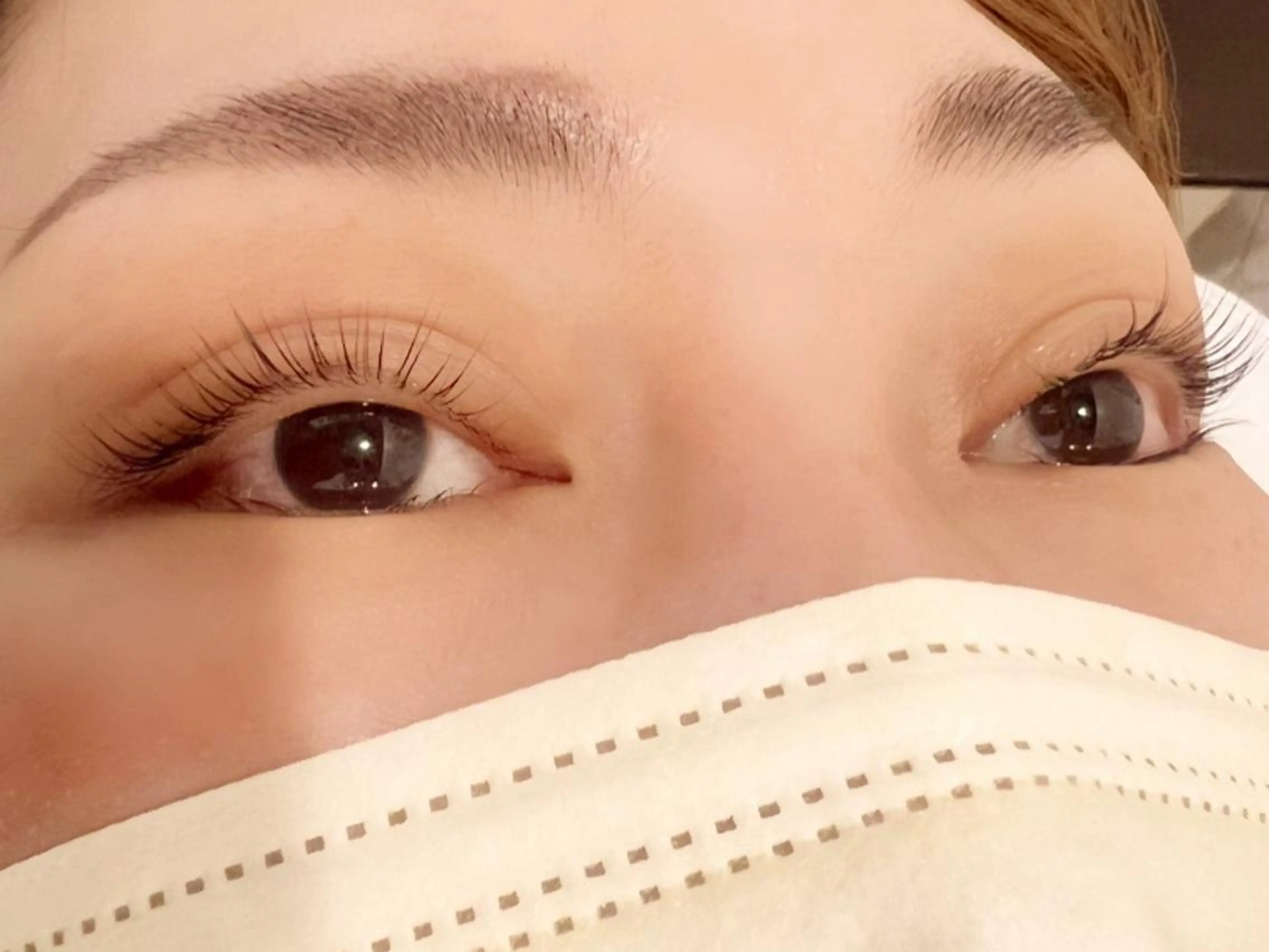 マツエク・マツパ パリジェンヌラッシュリフト unolash　京橋店所属・unolash (ウノラッシュ)魚下のマツエク・マツパデザイン