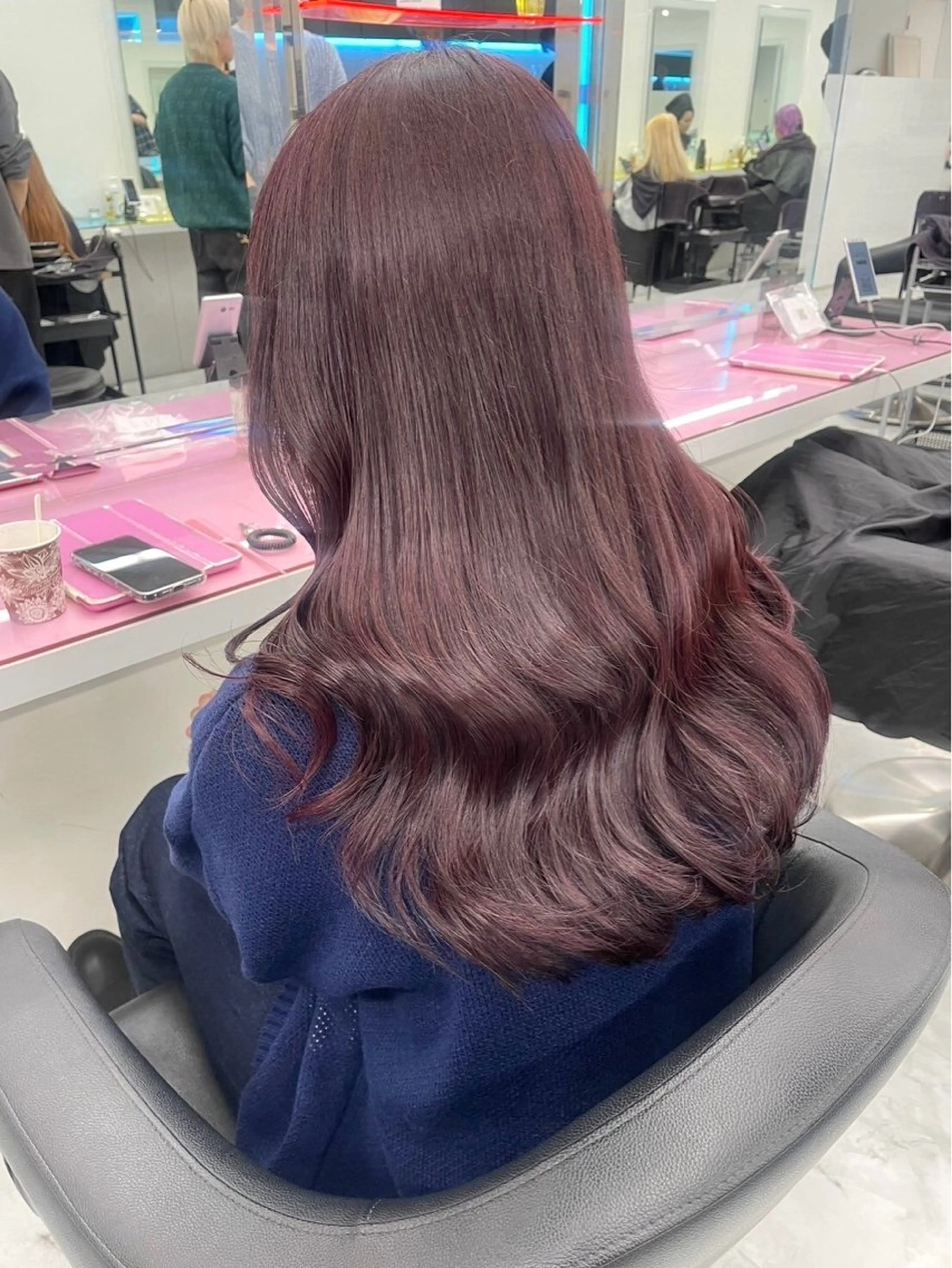 ロング カラー みう/仙台/暖色/ 艶髪/顔周りカット/のヘアスタイル