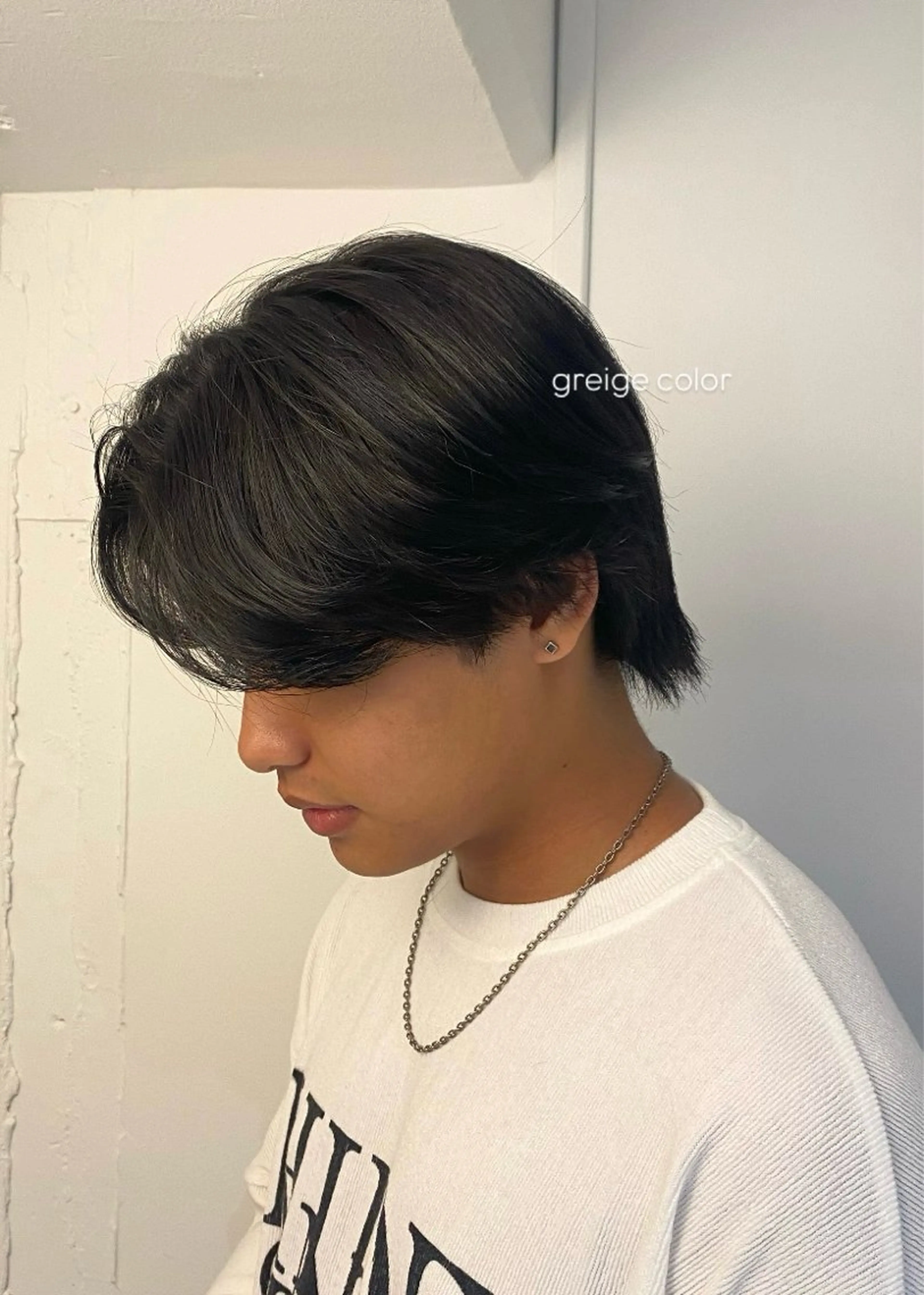 ショート カラー メンズ メンズハイライト 透明感カラー ハイライトカラー ラベンダーカラー ハイライト Lomalia Yuzuki*∴のヘアスタイル