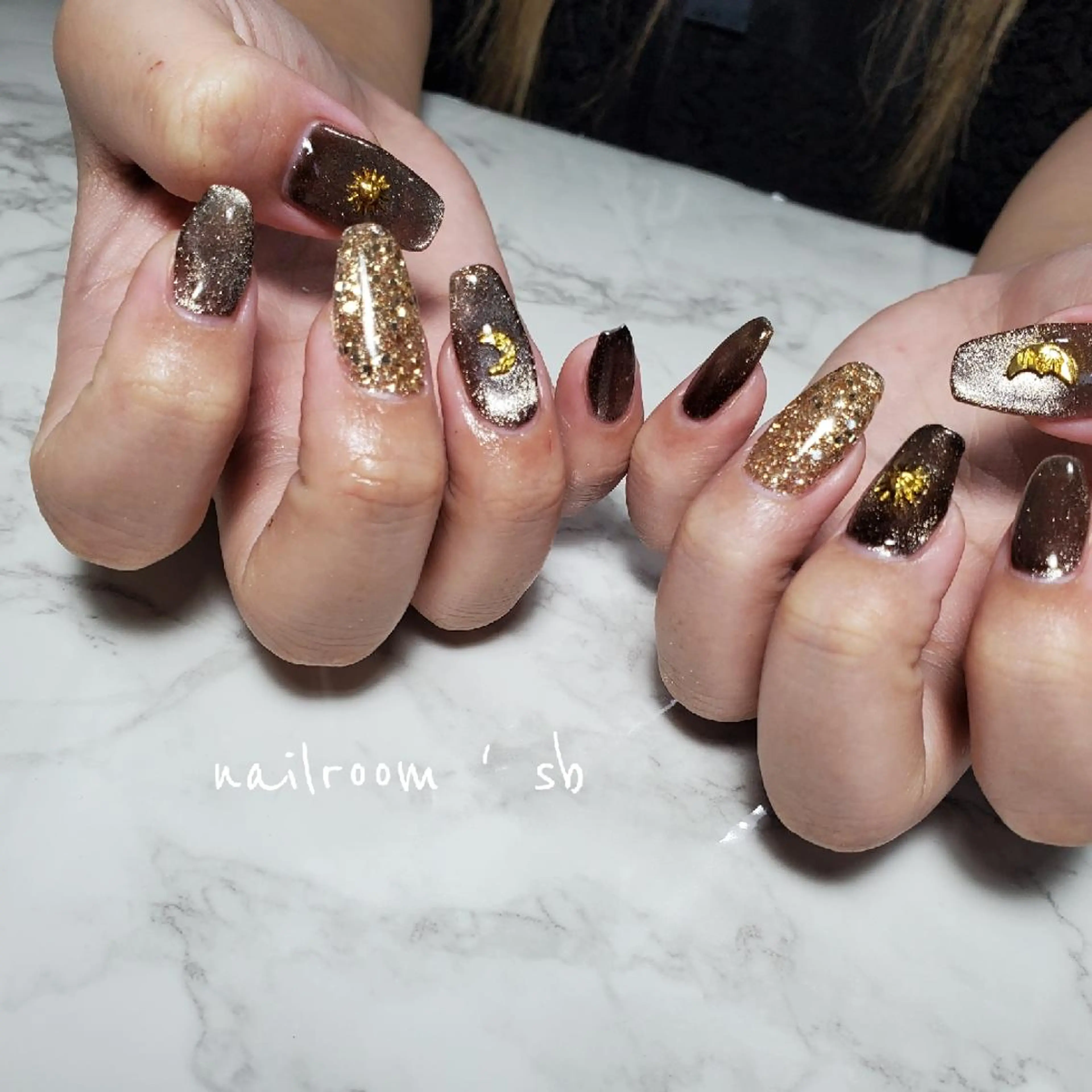 ネイル ハンドネイル nailroom‪ sb‪‪𓈒𓂂𓏸のネイルデザイン