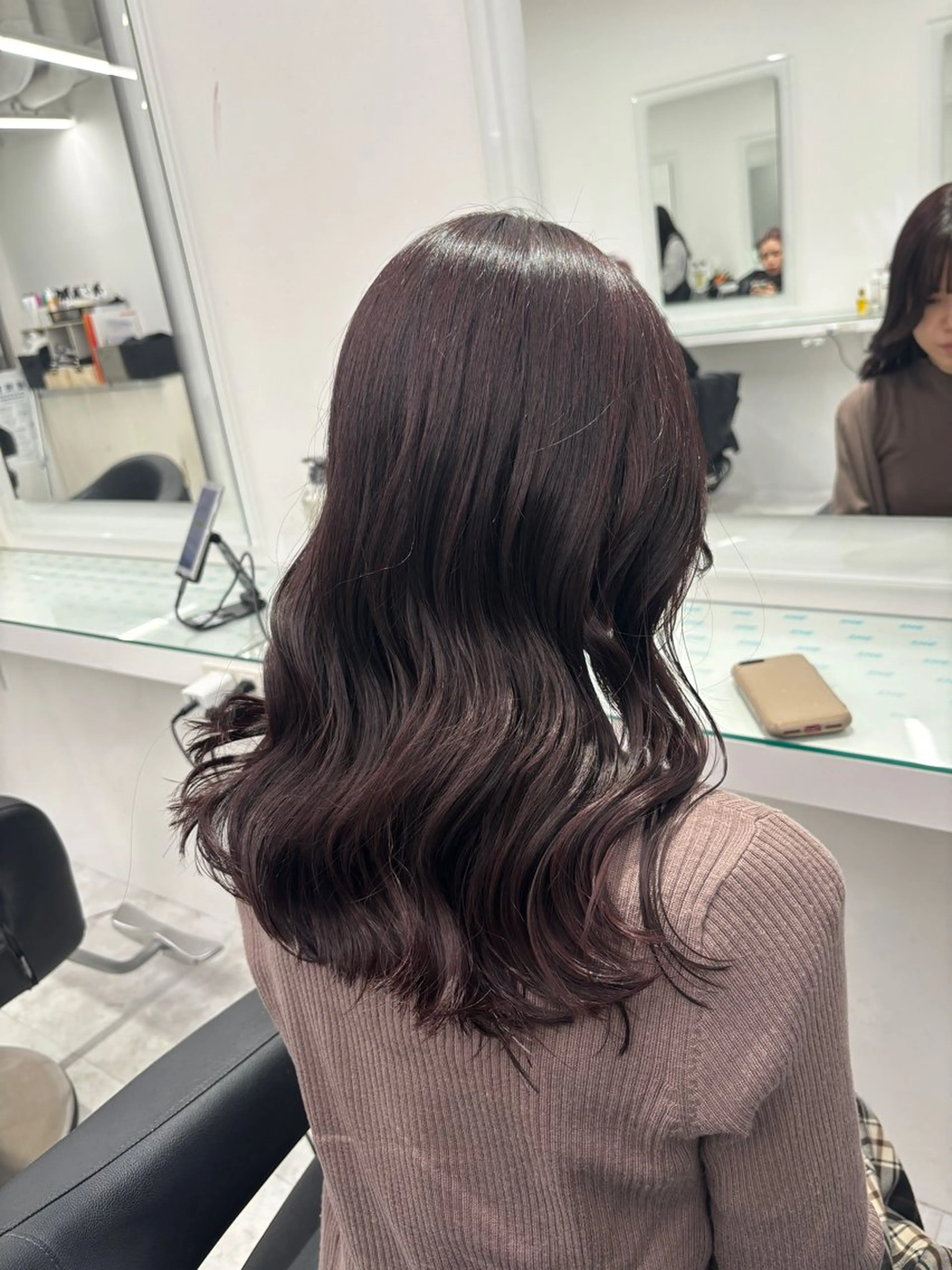 ロング カラー ヘアカラー トリートメント ヘッドスパ 💖ミルクティー💖 あかり💖のヘアスタイル