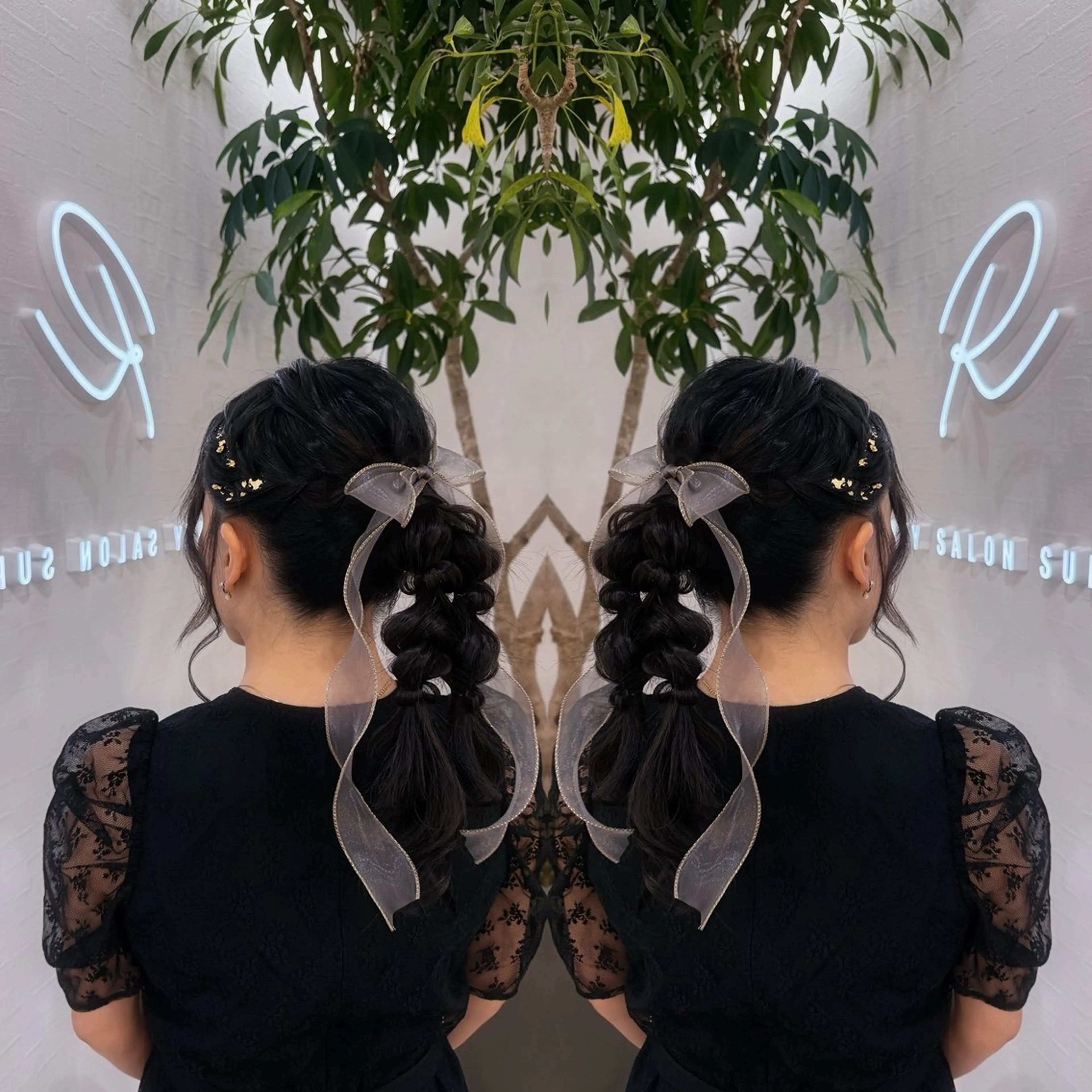 ヘアアレンジ 秋葉原コットン所属・ヘアセット 🤍AIRA🤍のヘアスタイル