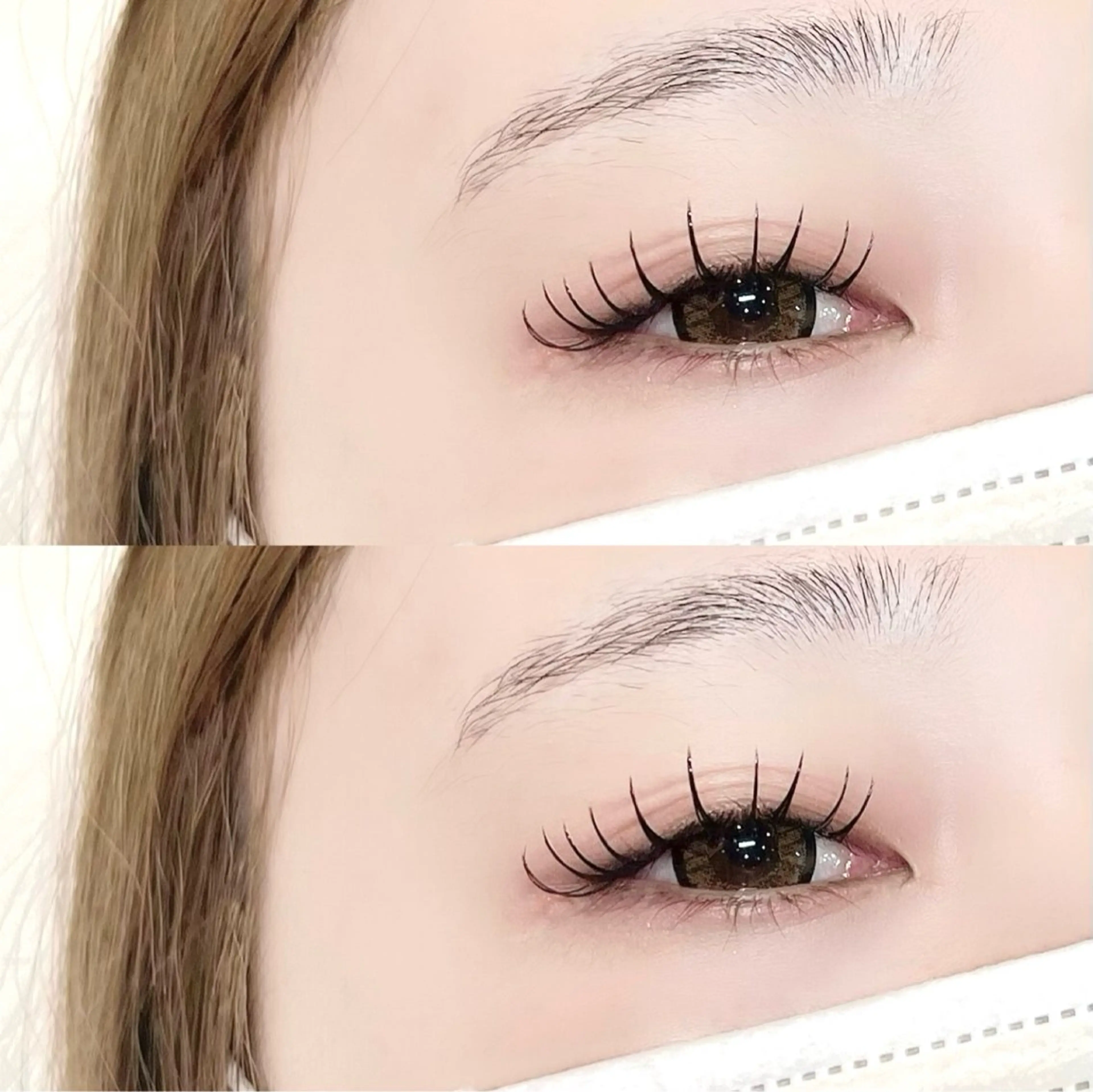 《マツエク》フラットラッシュ160本（初回オフ込み）の写真