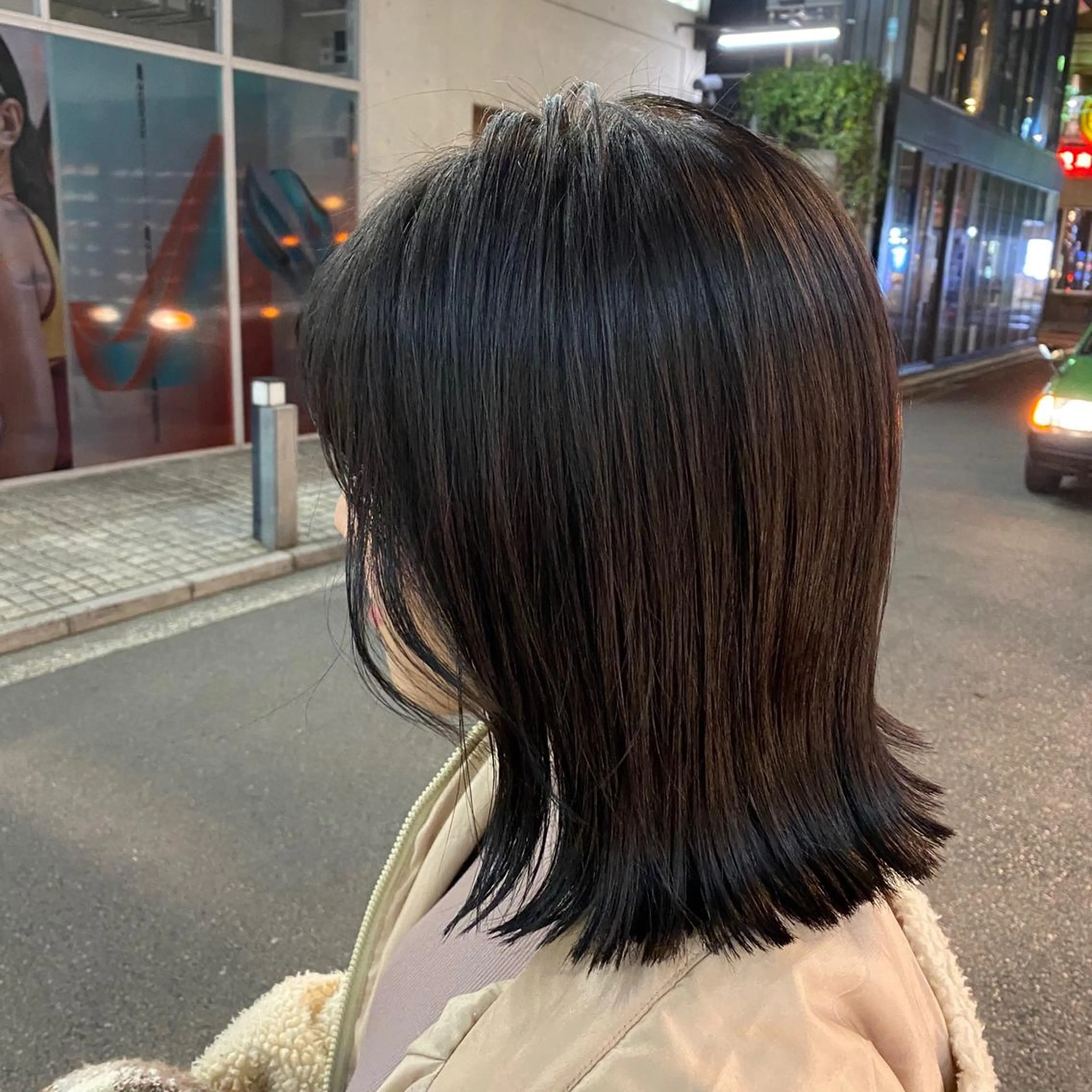 ミディアム カラー かりん 🤍のヘアスタイル