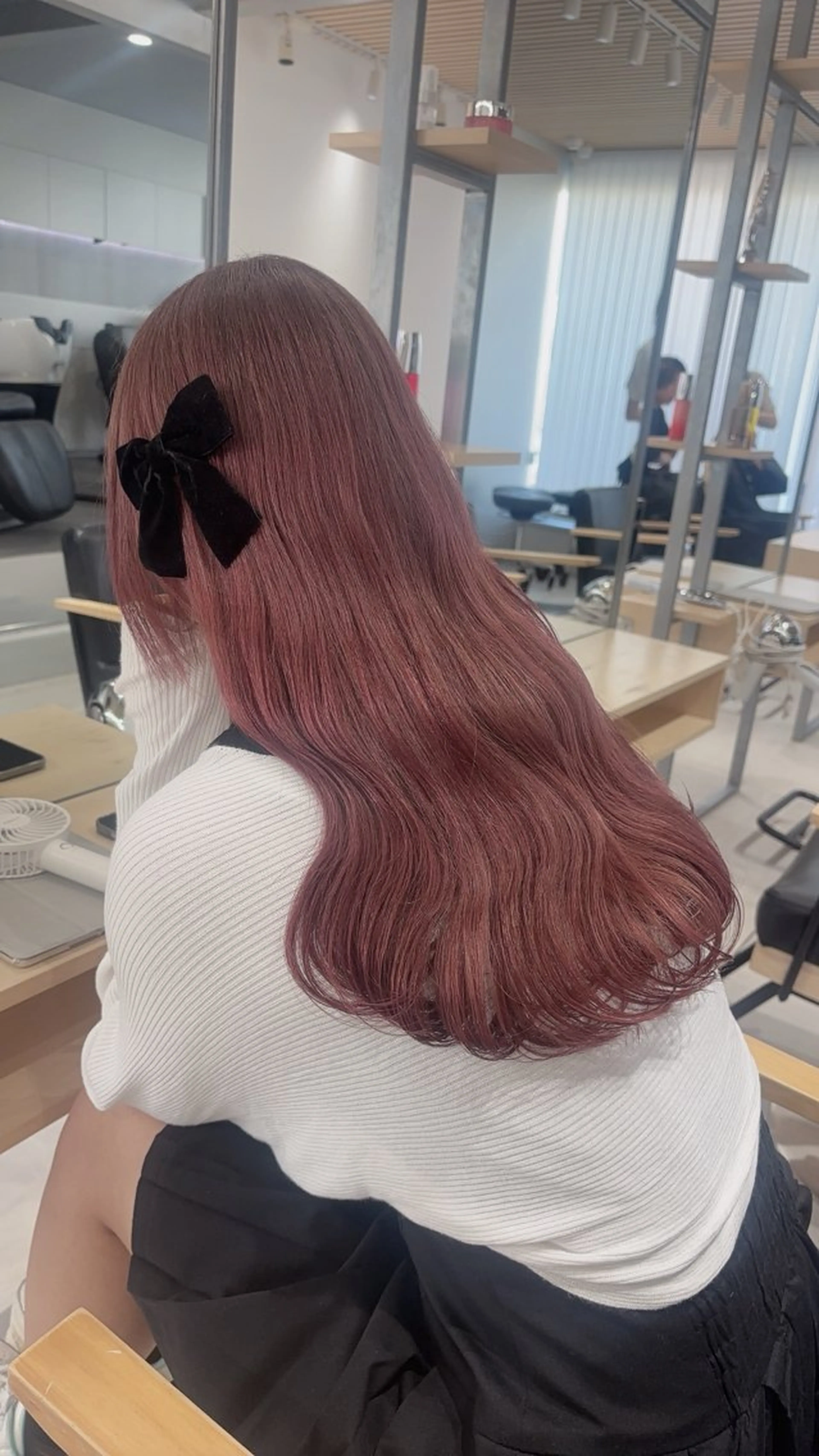 ロング ヘアカラー ゆるふわ透明感カラー 🎀ほの/表参道のヘアスタイル