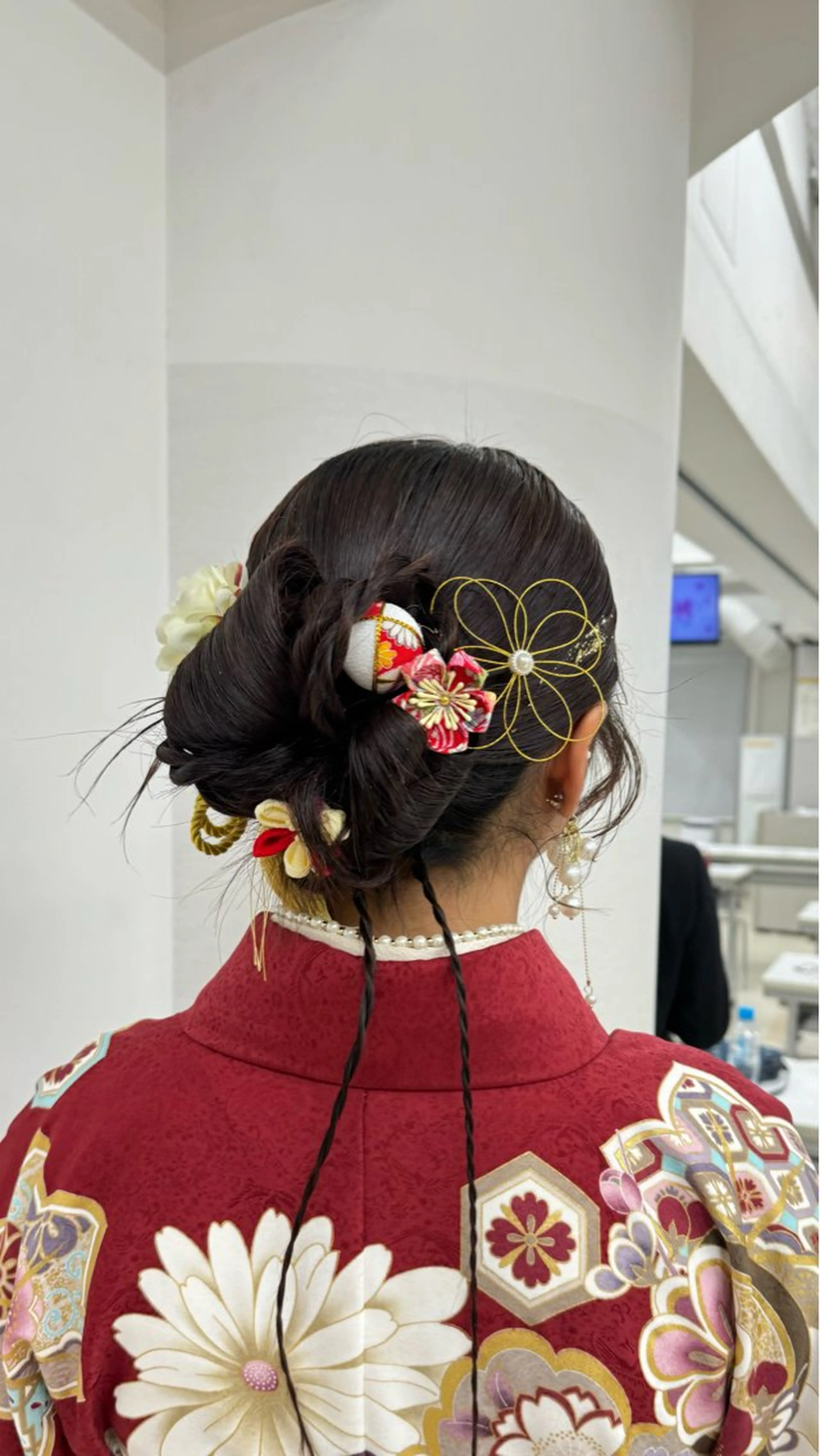 セミロング ヘアセット FERIA かりんのヘアスタイル