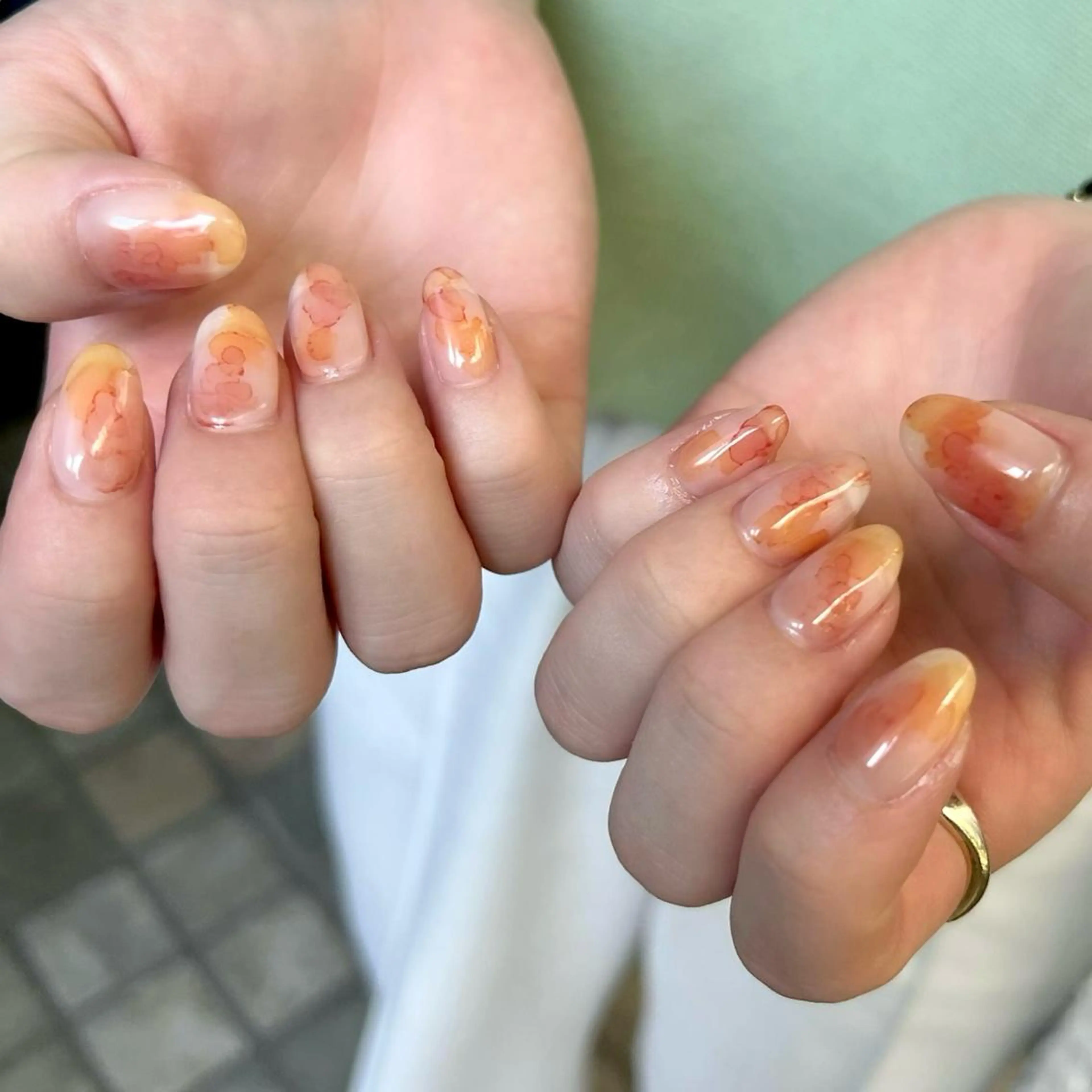 ネイル ハンドネイル nuás nailのネイルデザイン