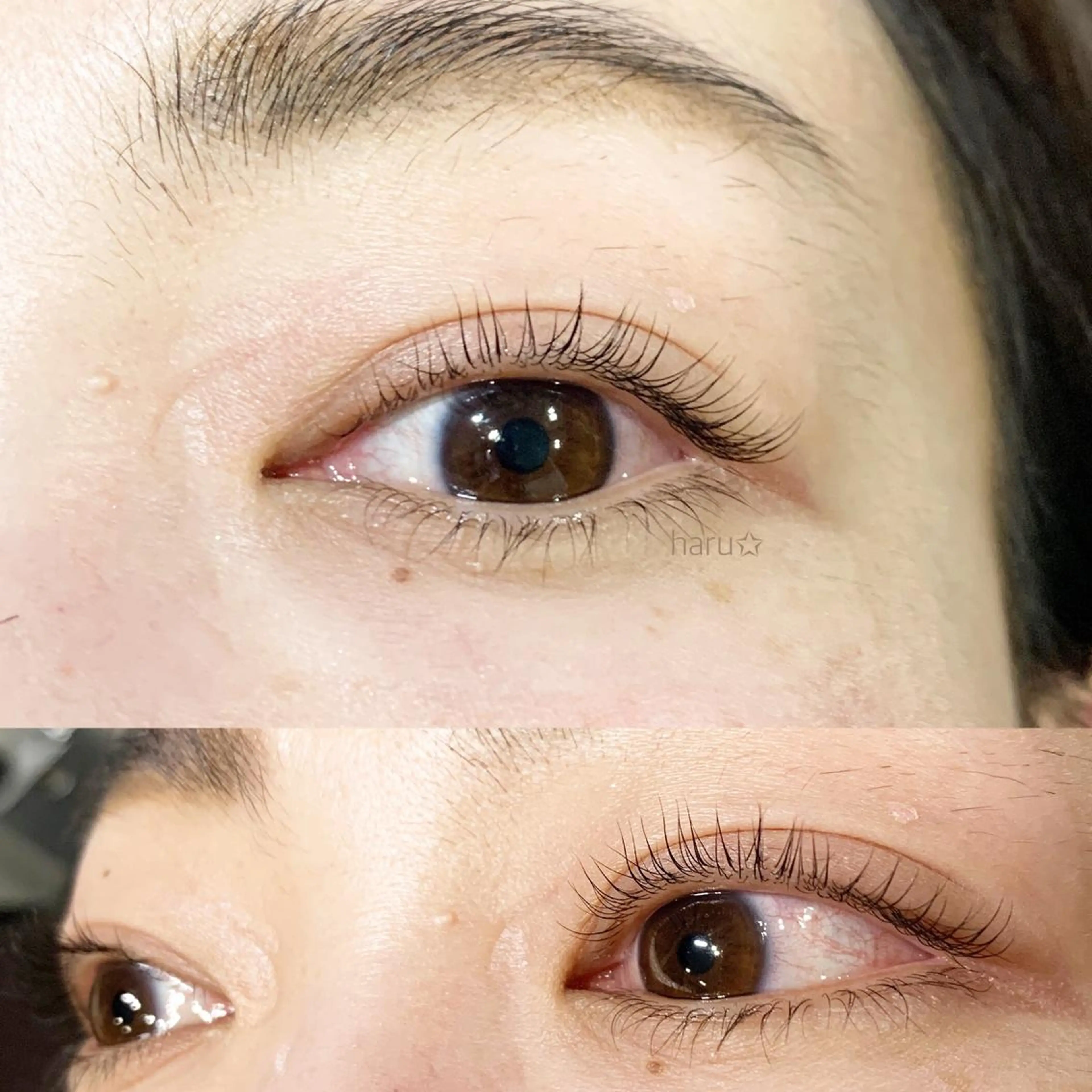 マツエク・マツパ パリジェンヌラッシュリフト うにゃねいる ✿ harunaのネイルデザイン