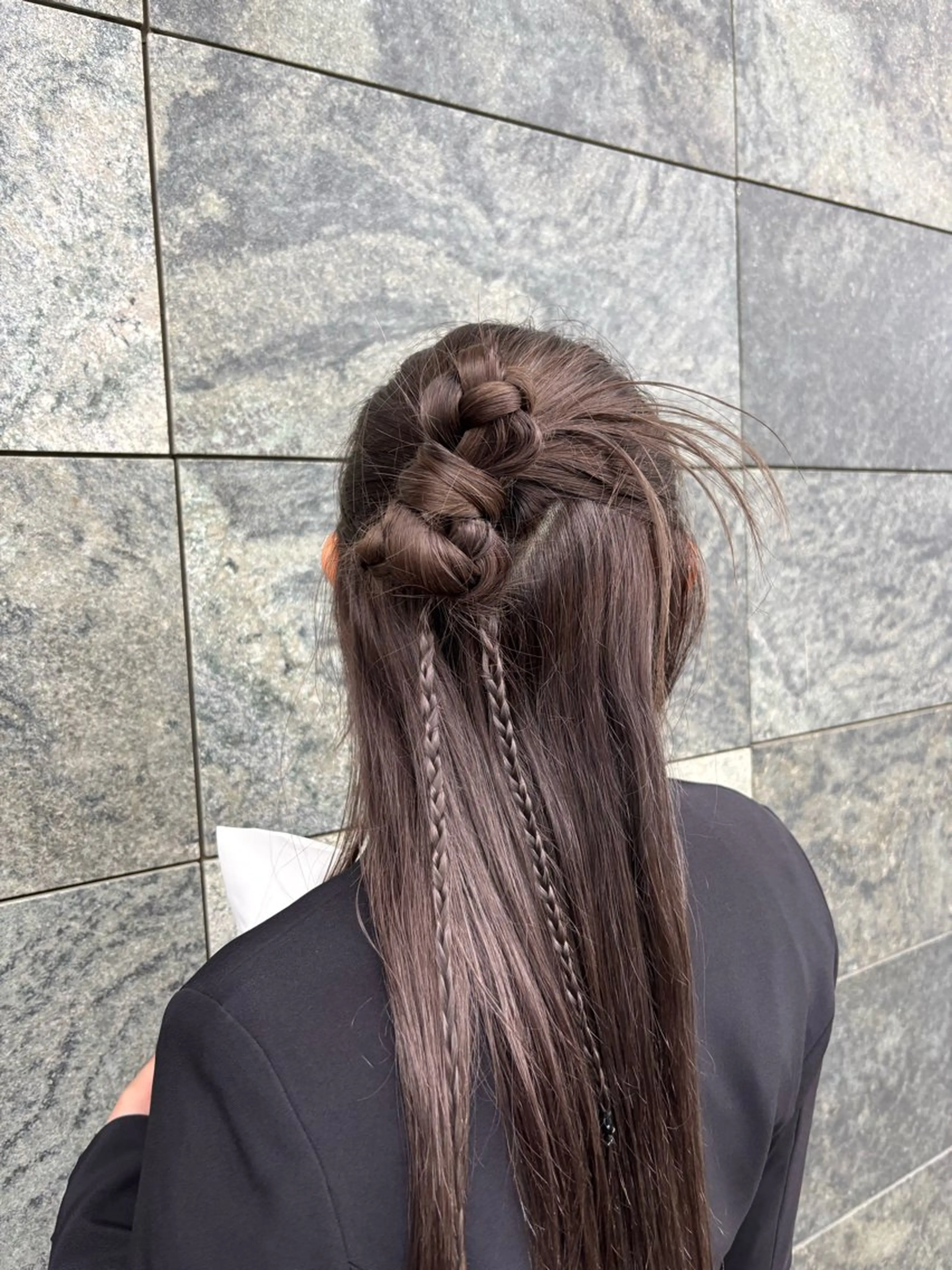 ヘアアレンジ ブラウン/静岡/髪質 改善/大人可愛い🐰のヘアスタイル