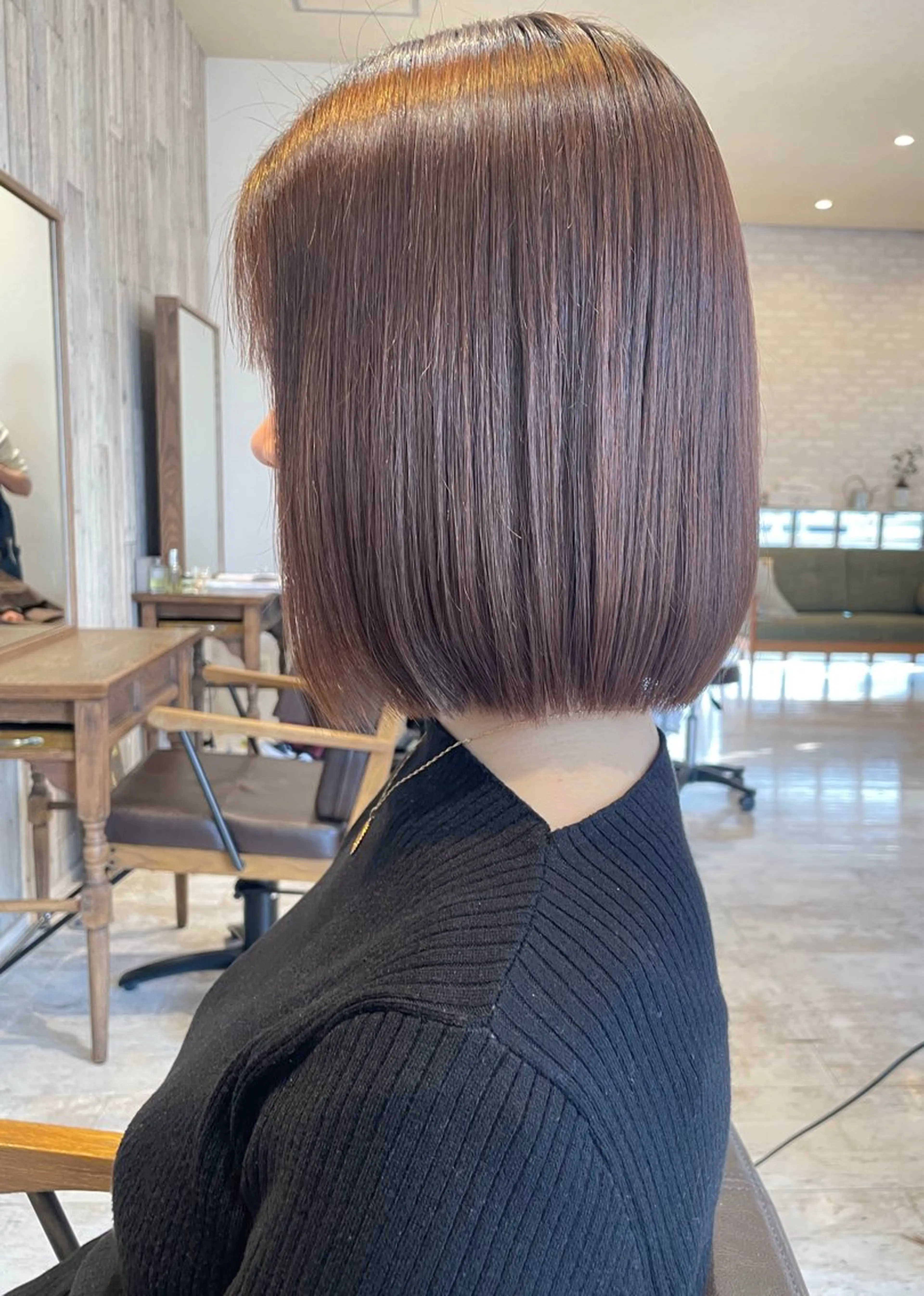 ☔️梅雨前にオススメ　【縮毛矯正（トリートメント配合）＋カット＋炭酸泉＋クイックトリートメント付】の写真