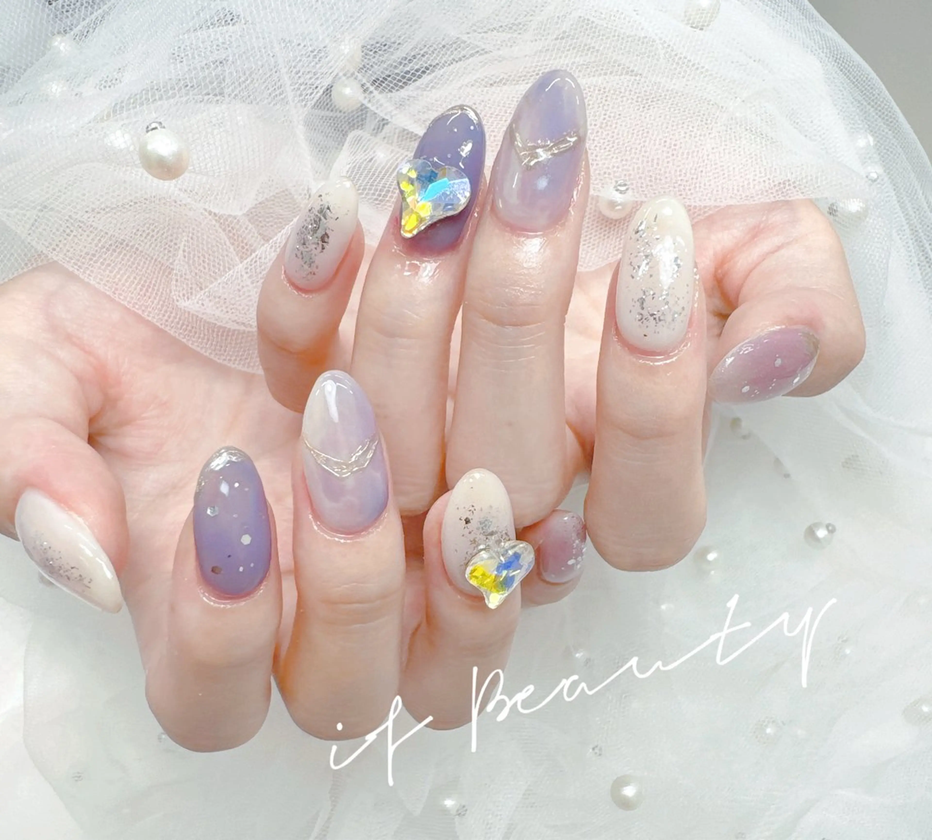 ネイル 持ち込み 💓if beauty2号店のネイルデザイン