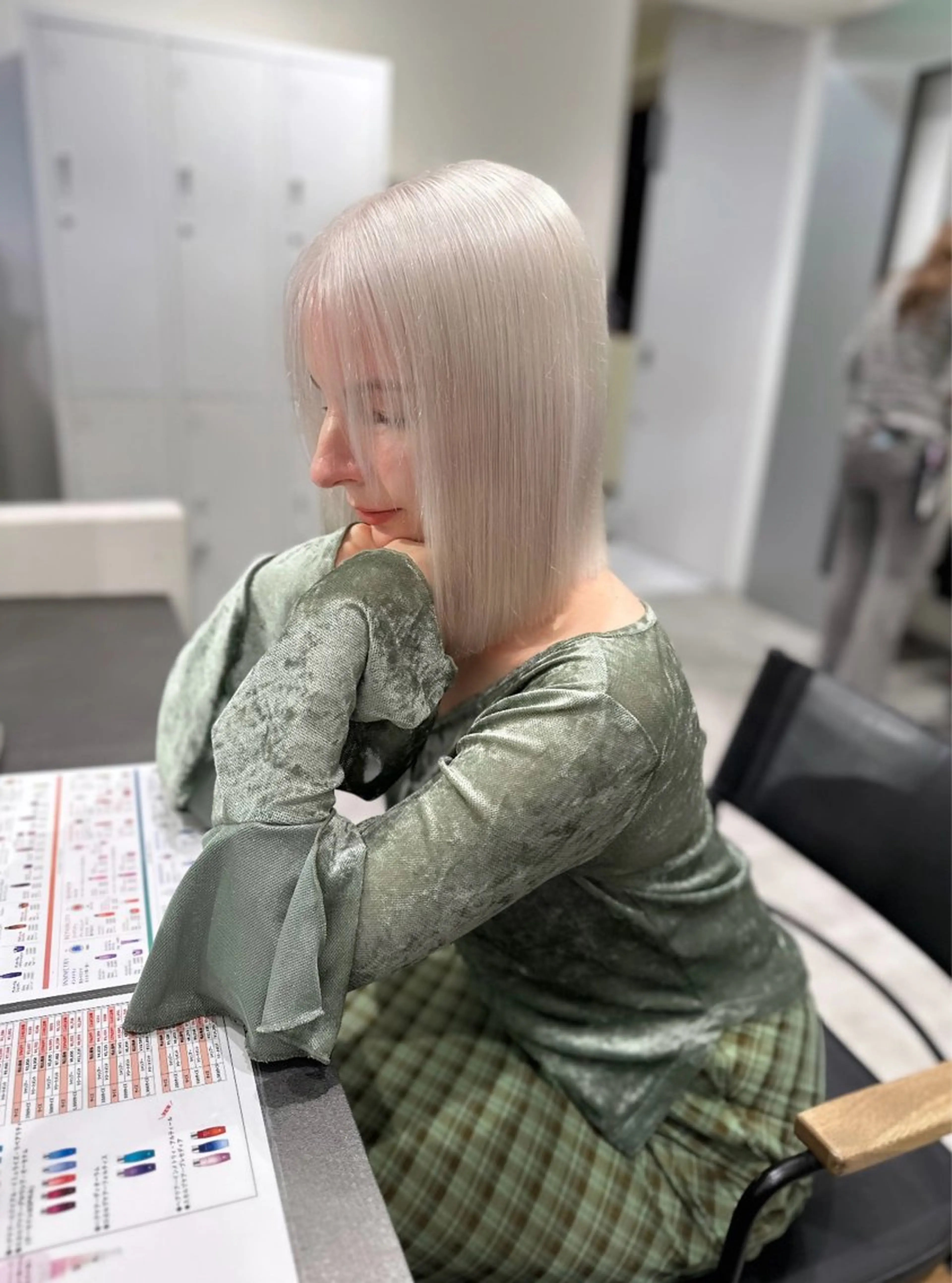 カラー ヘアカラー ハイトーン /ブリーチ/miyuのヘアスタイル