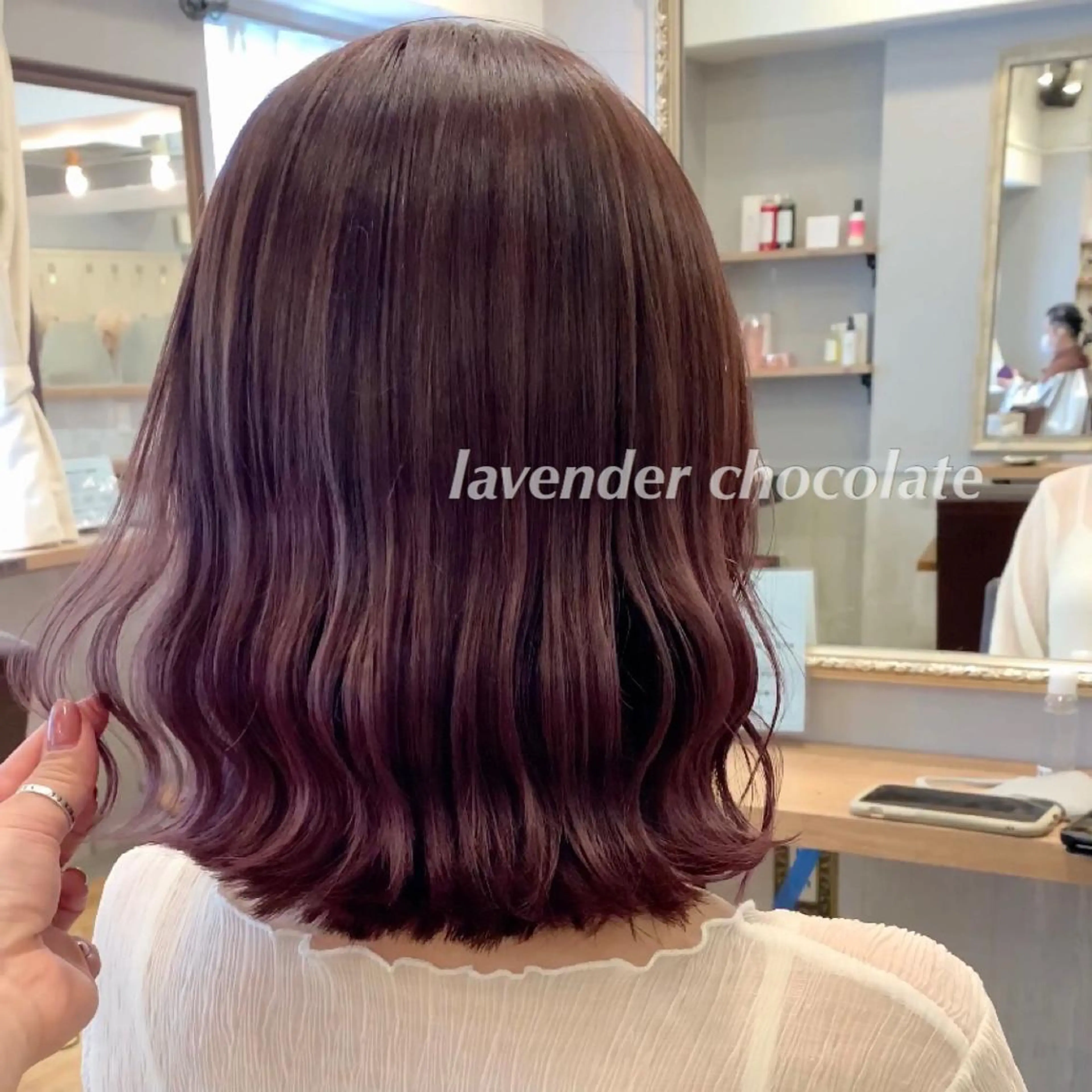 ミディアム カラー ヘアアレンジ 代表🎀 ふわモテ愛 され髪🩷yumiのヘアスタイル