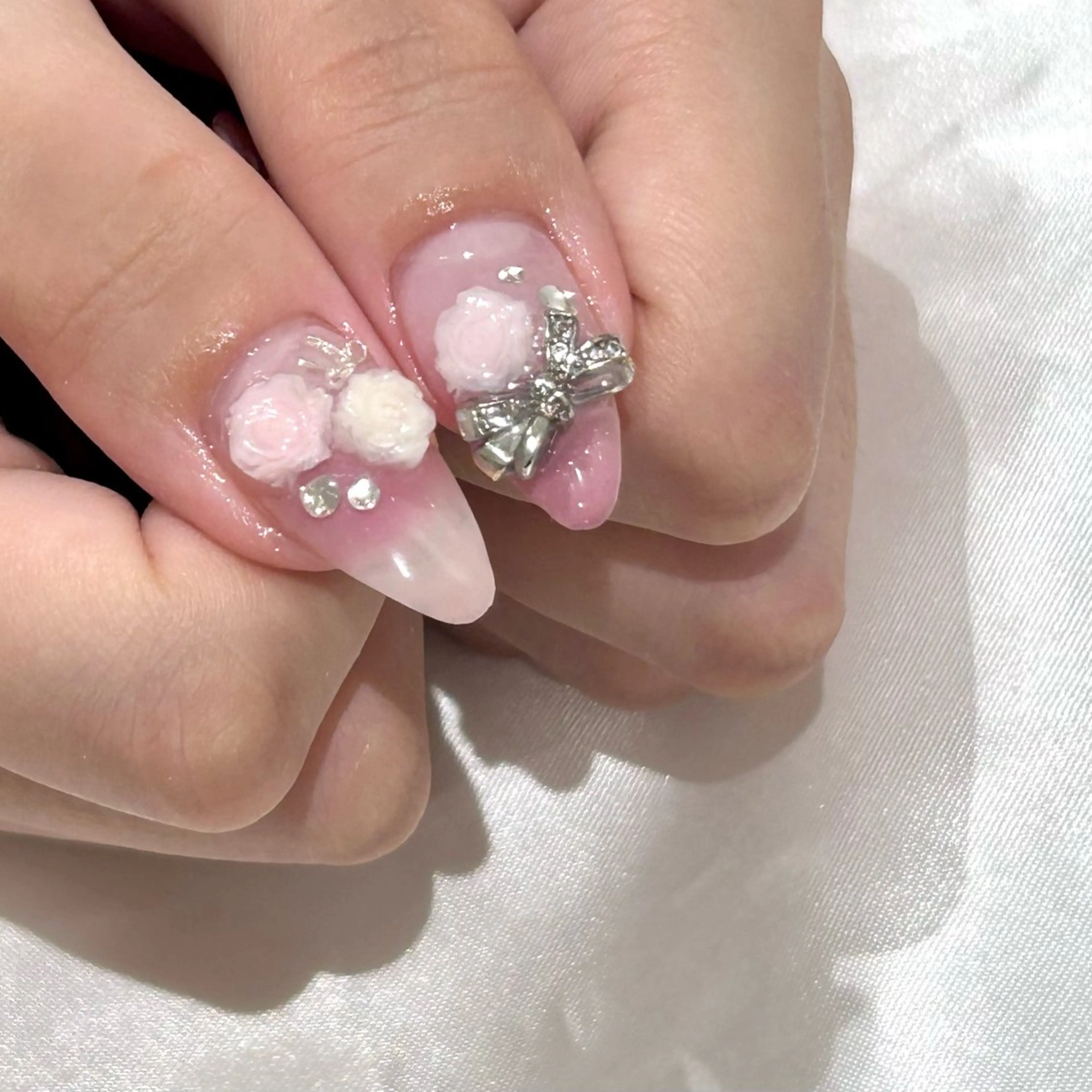 ネイル ハンドネイル ゆ きのネイルデザイン