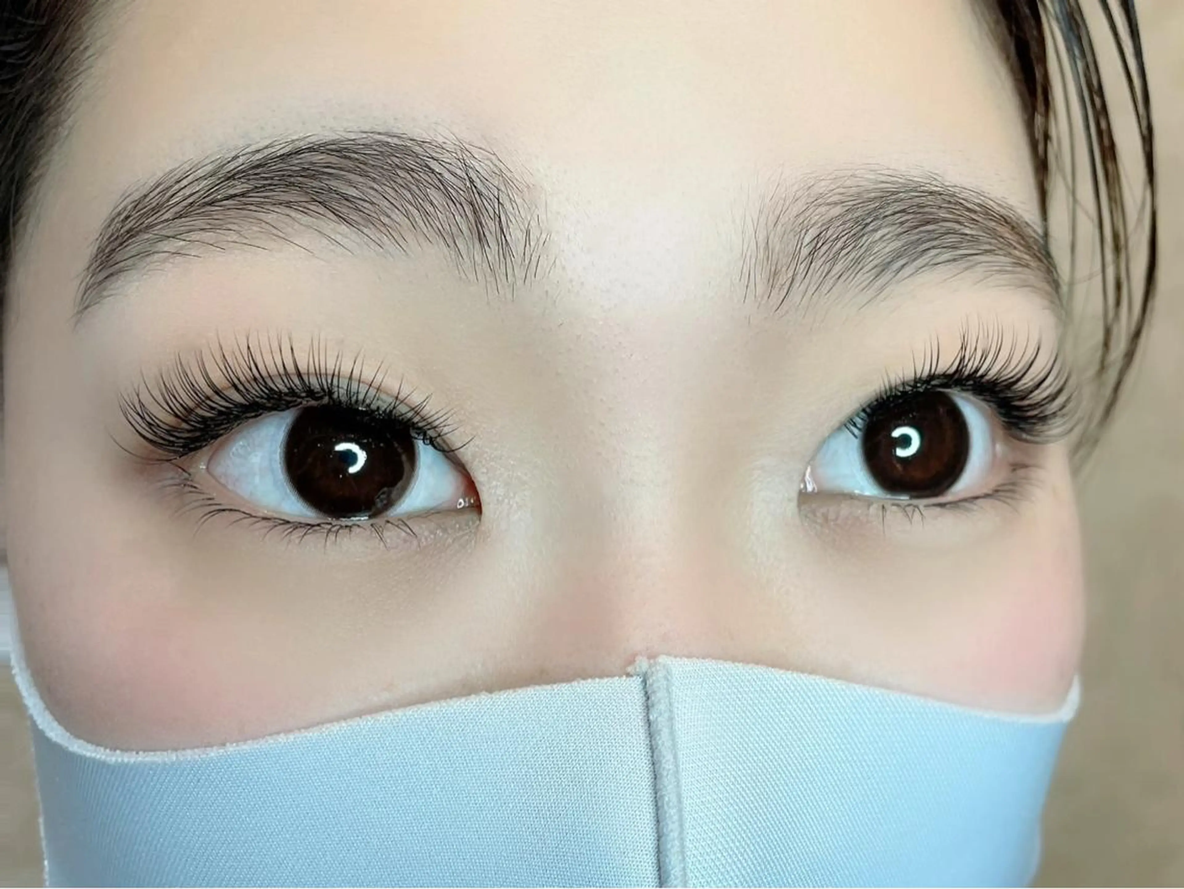 マツエク・マツパ Cカール Jカール セーブル シルク Oyama Wakanaのマツエク・マツパデザイン