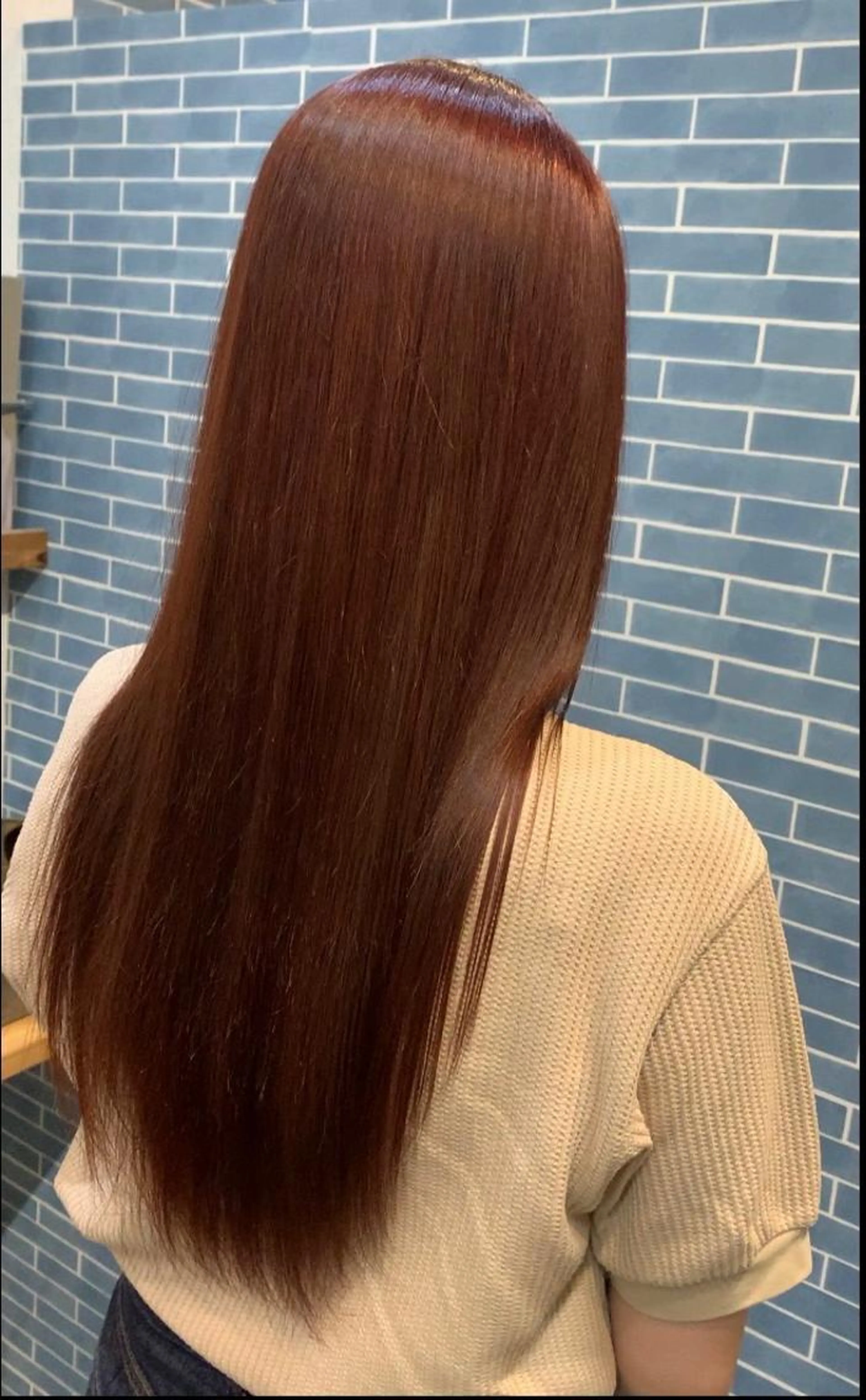 カット+縮毛矯正の写真