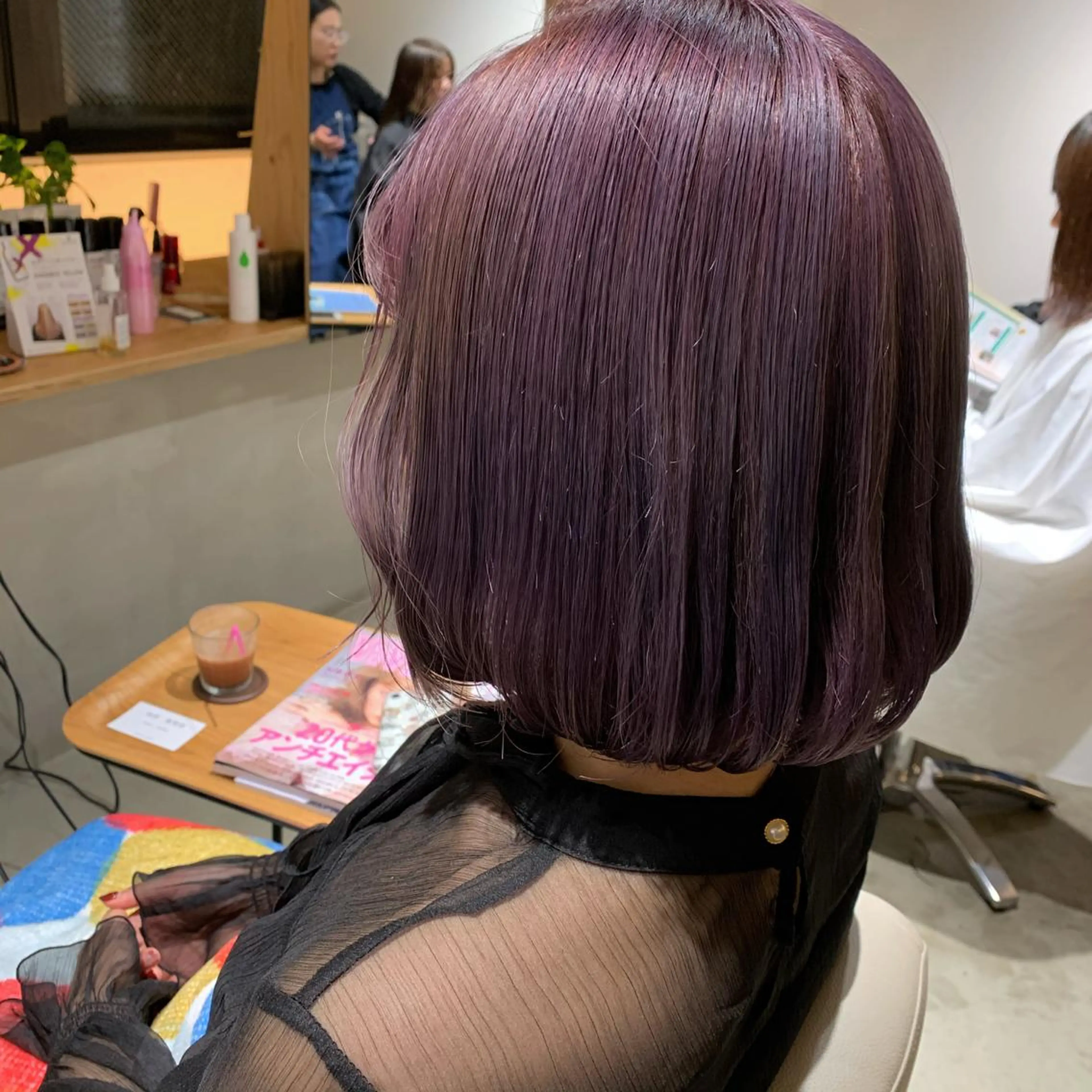 カラー 🍃marina🍃 韓国ヘア/Aujuaのヘアスタイル