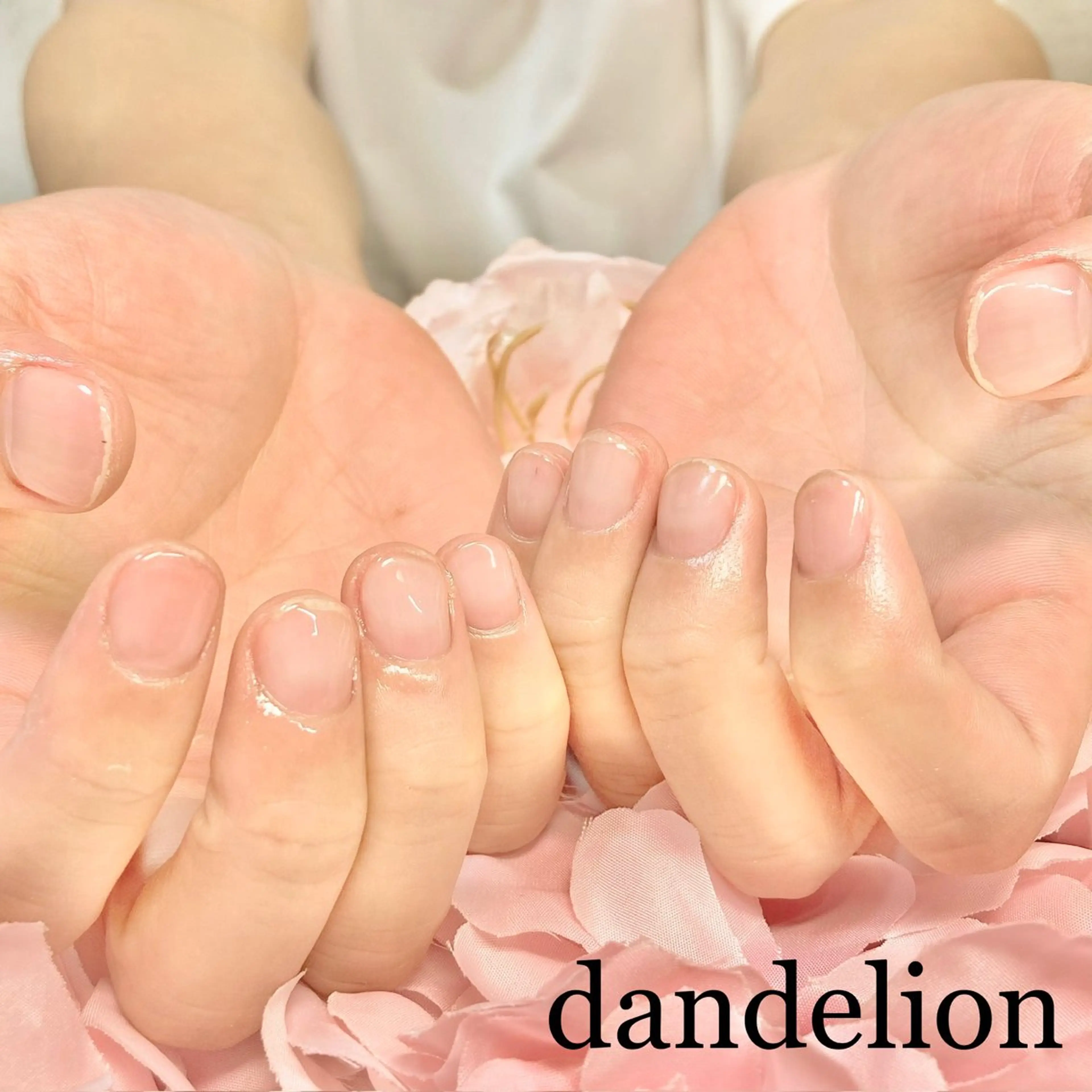 ネイル ハンドネイル ハンドケア dandelion ダンデライオンのネイルデザイン