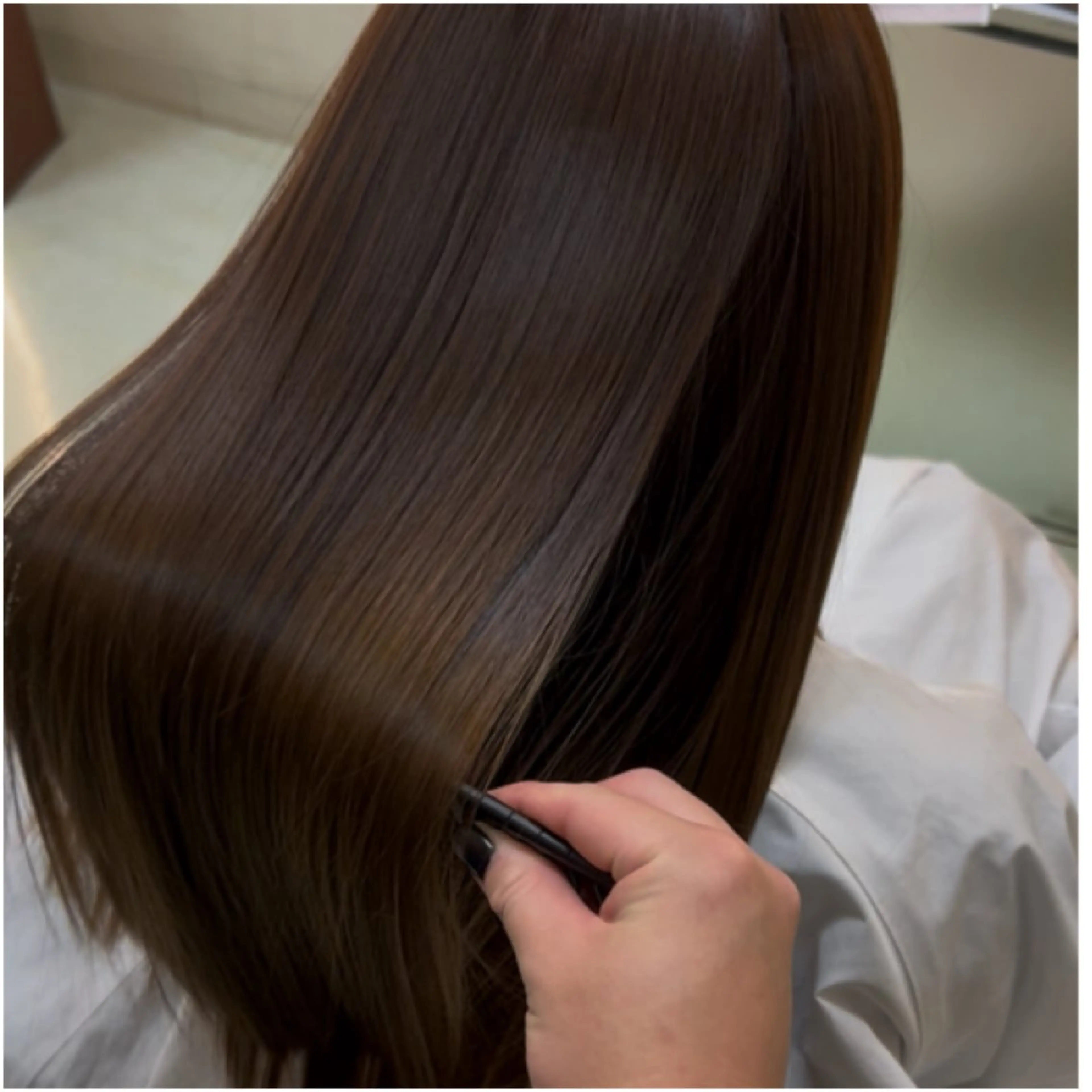 カット 縮毛矯正 balance.三宅 星哉のヘアスタイル