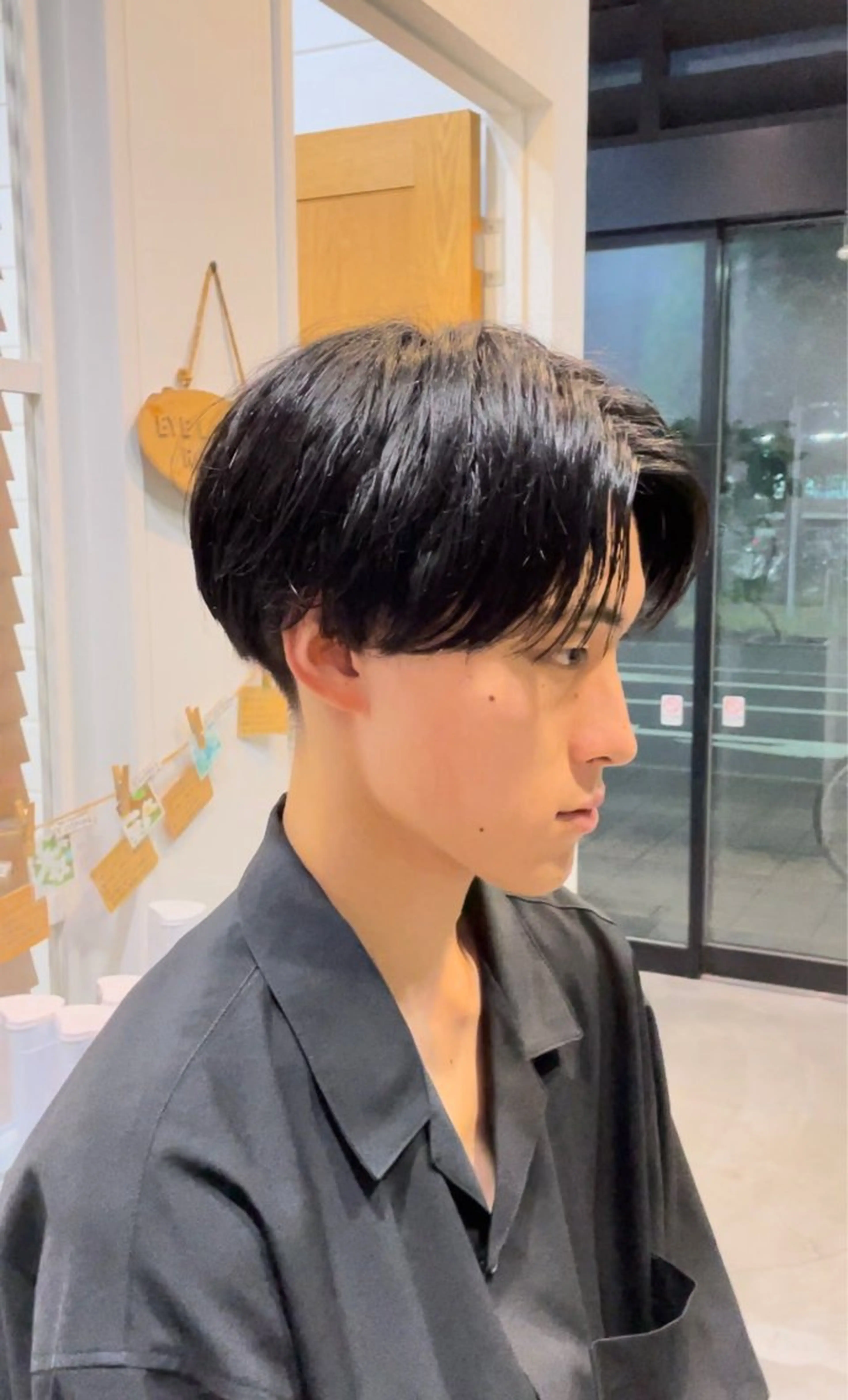 メンズカット＋パーマの写真