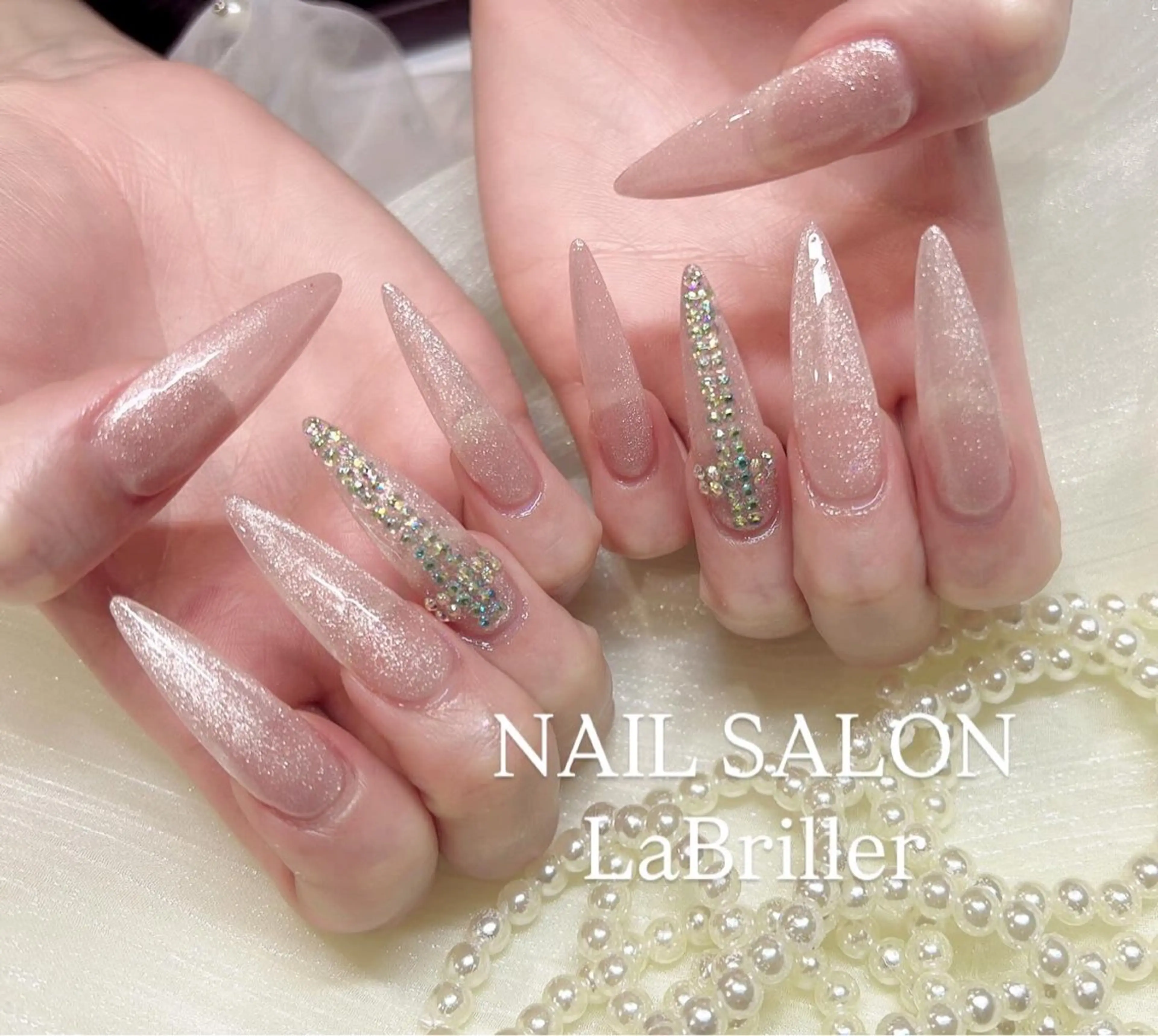 ネイル マグネットネイル ネイルチップ ハンドネイル 《LB》ラブリエ Nail&eyeのマツエク・マツパデザイン