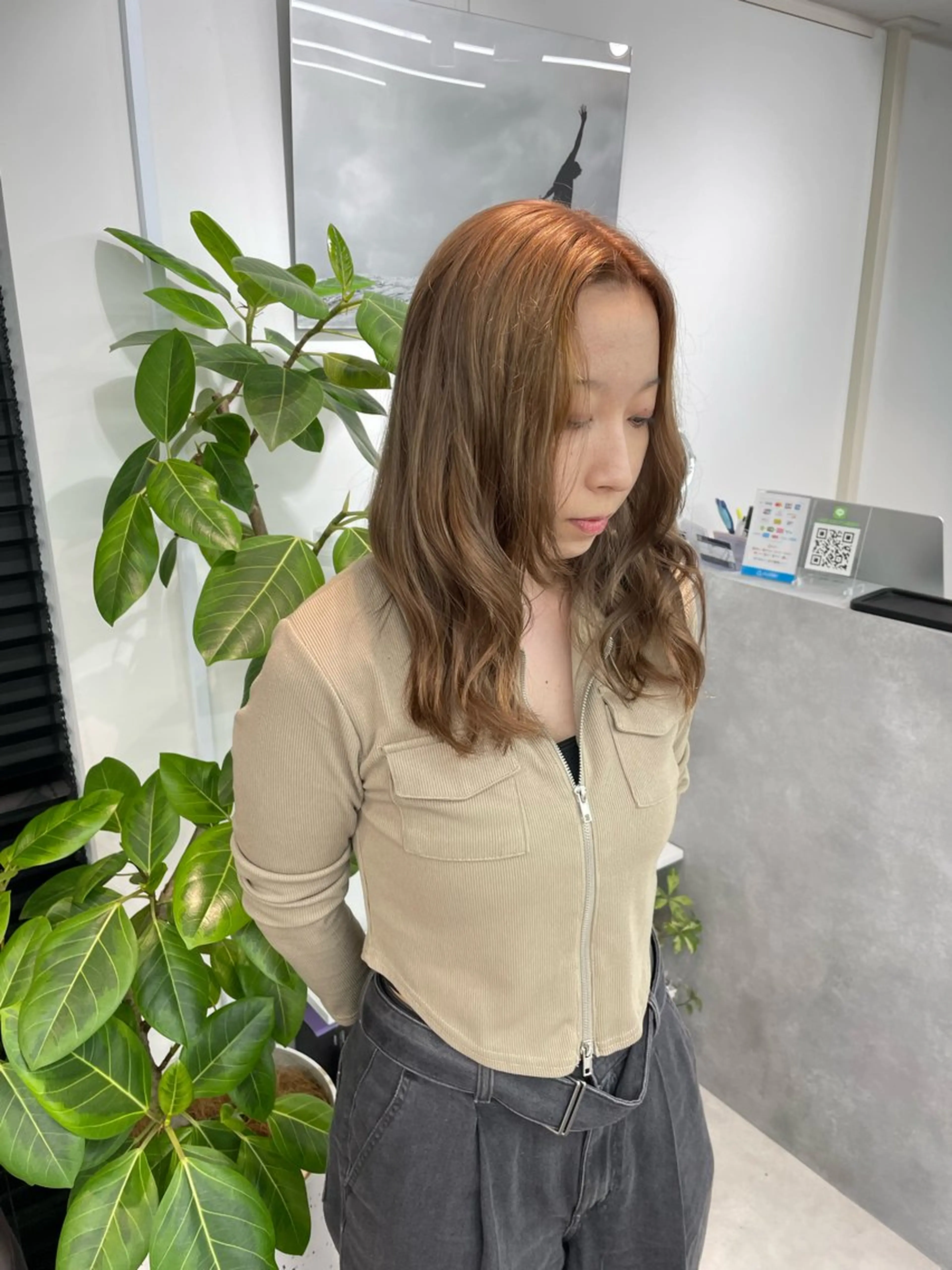 カラー ヘアカラー トリートメント ブリーチ/推しカラー Hanaのヘアスタイル