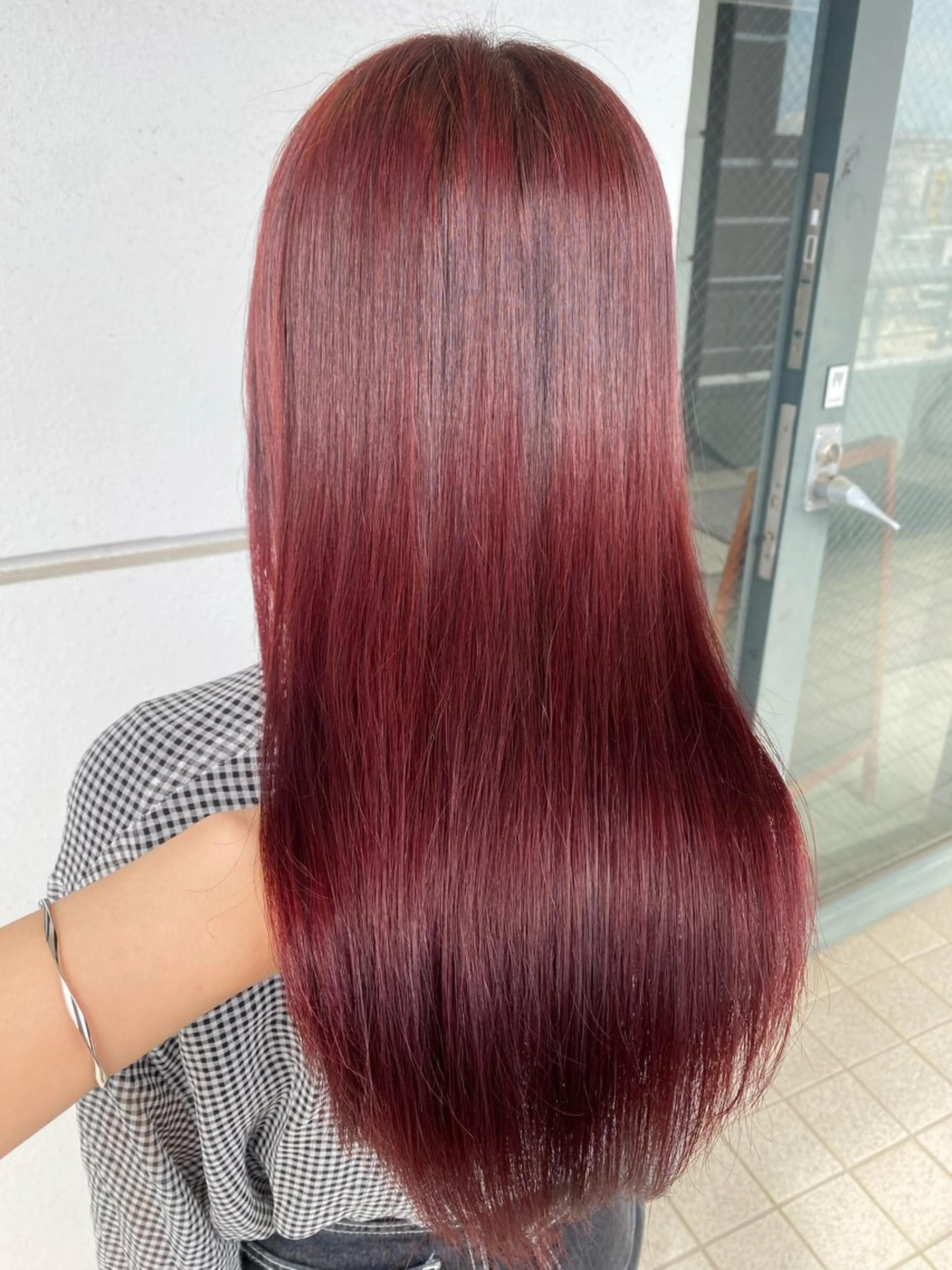 セミロング カラー カット ヘアカラー トリートメント 髪質改善特化🥣🫧 天神美容室のヘアスタイル