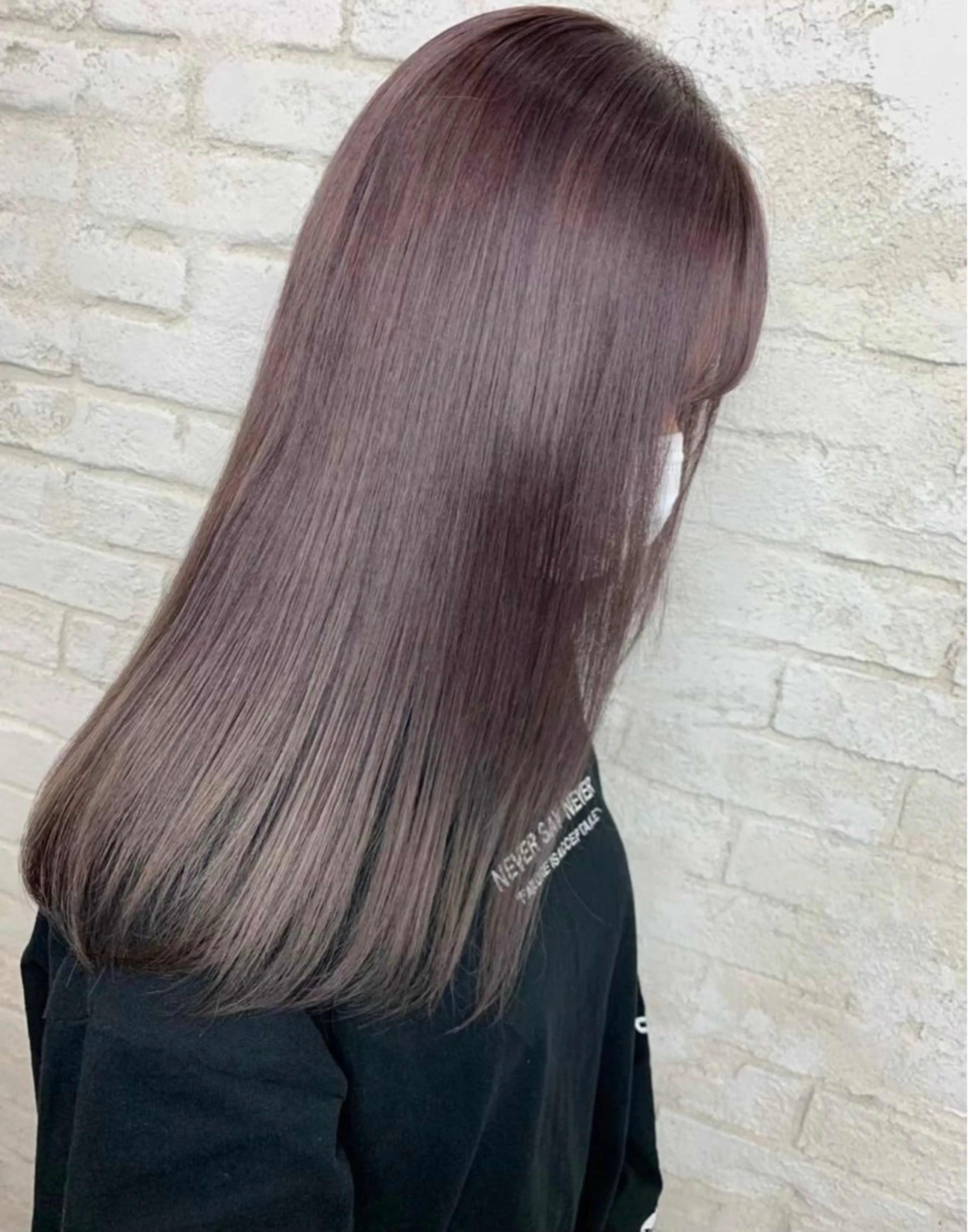 ロング カラー カット トリートメント 🍑メンズカット 透明感カラーもえ🍑のヘアスタイル