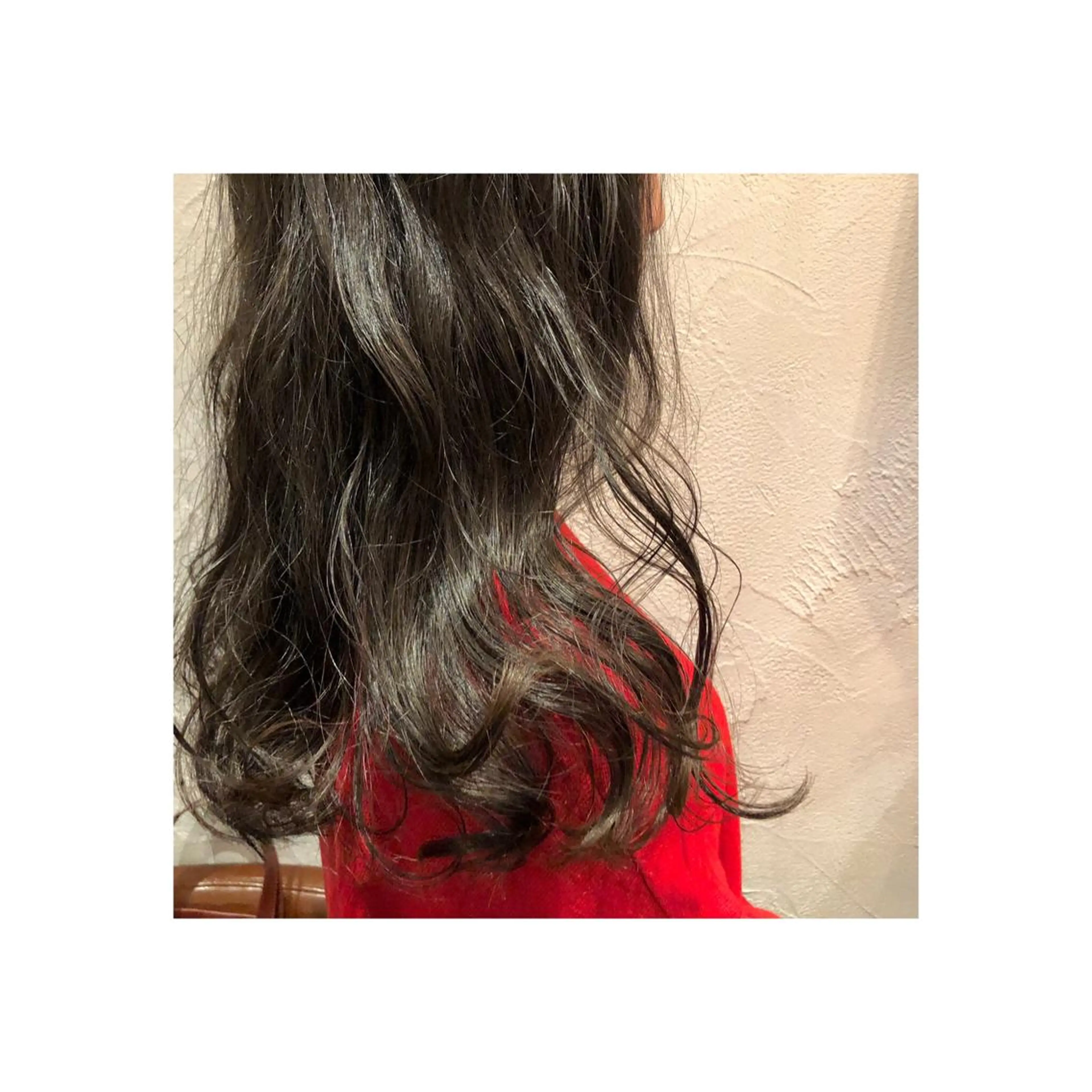 ロング カラー パーマ 透明感カラー イルミナカラー CUORE所属・mayu ○のヘアスタイル