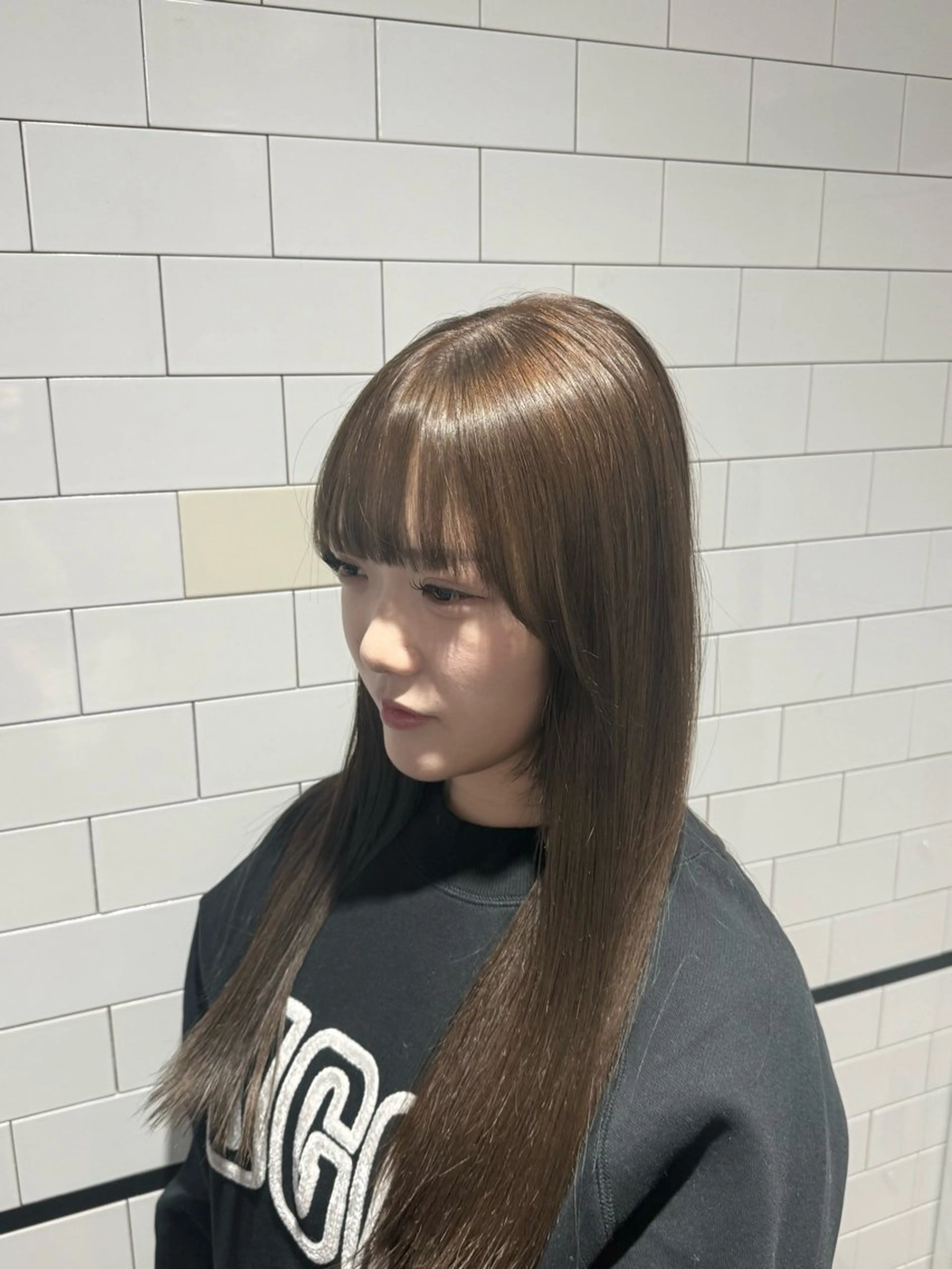 ロング カット ヘアカラー 松野 和志のヘアスタイル