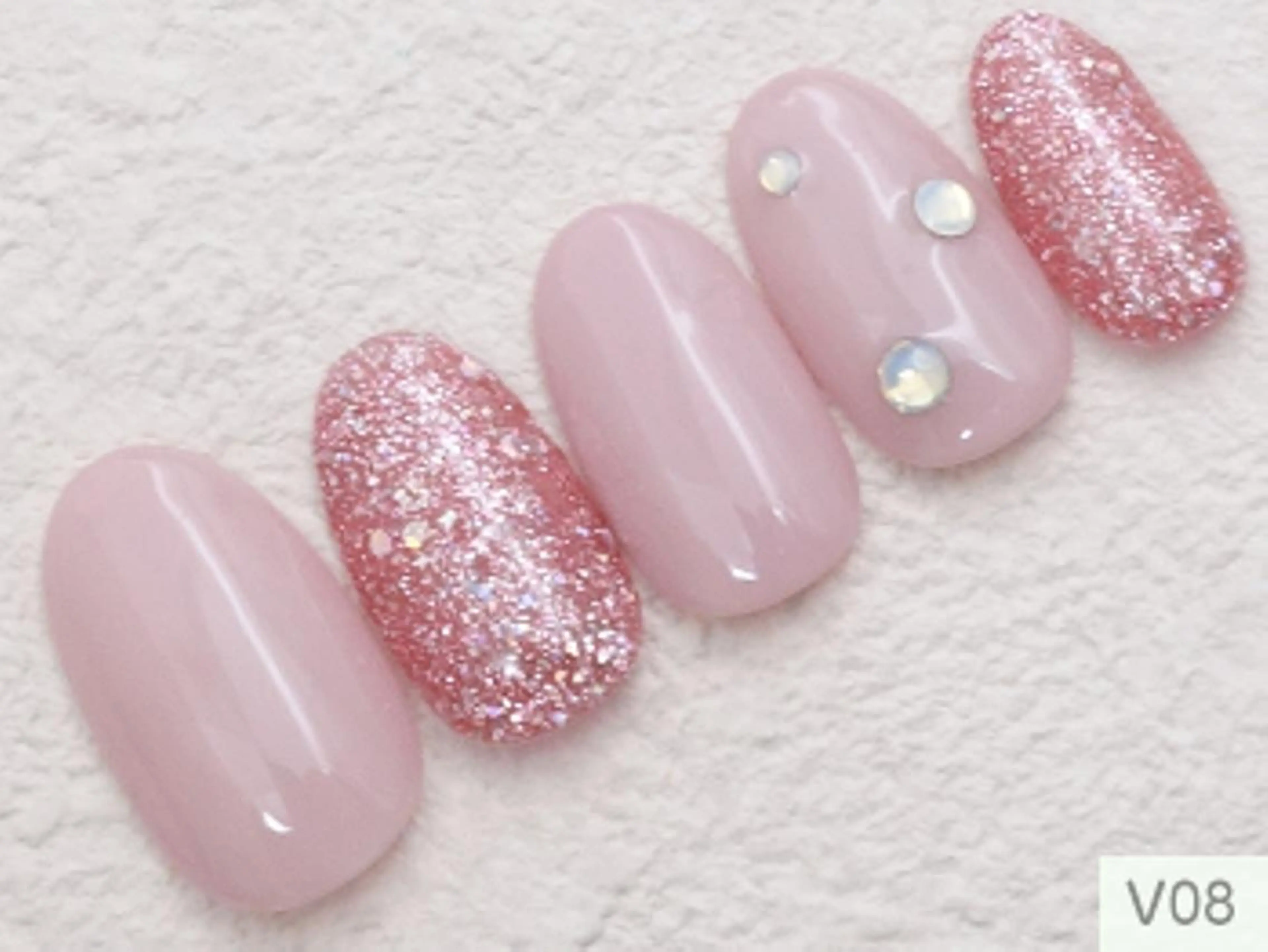 シンプルネイル◆オフなしの写真