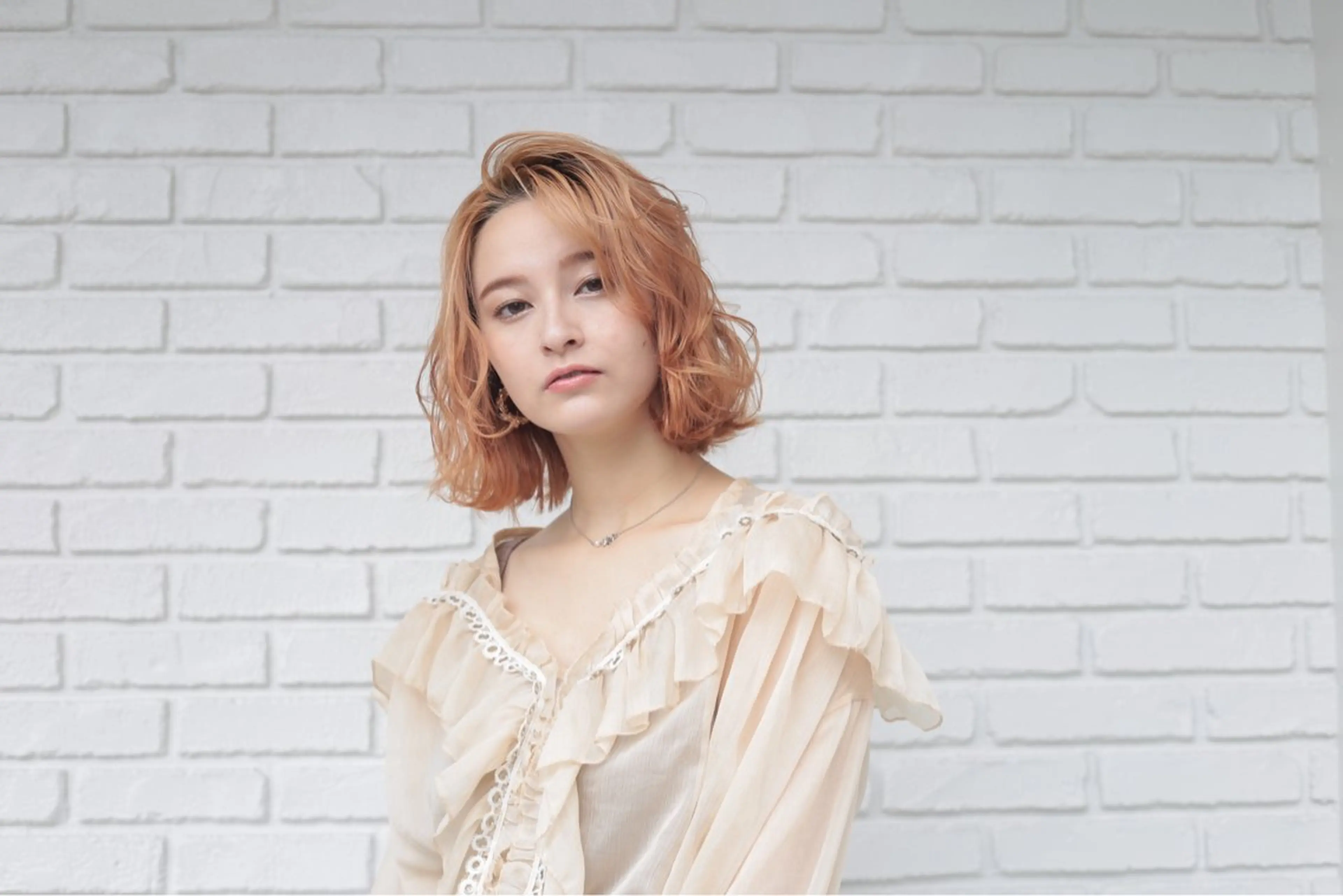 ミディアム 【寺田町】ソリハシ アキラのヘアスタイル