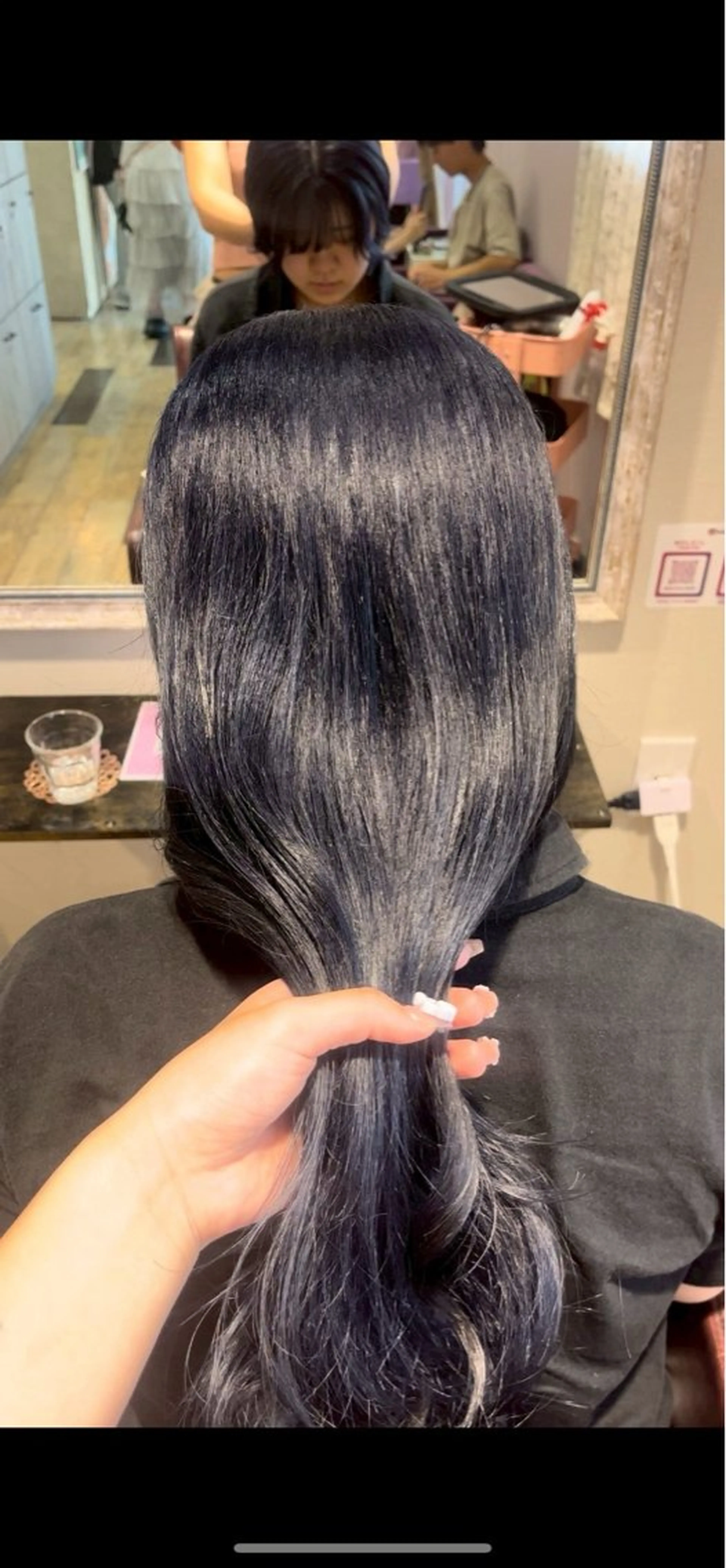 ロング カラー ヘアカラー トリートメント ブリーチなし艶カラー /いくののヘアスタイル