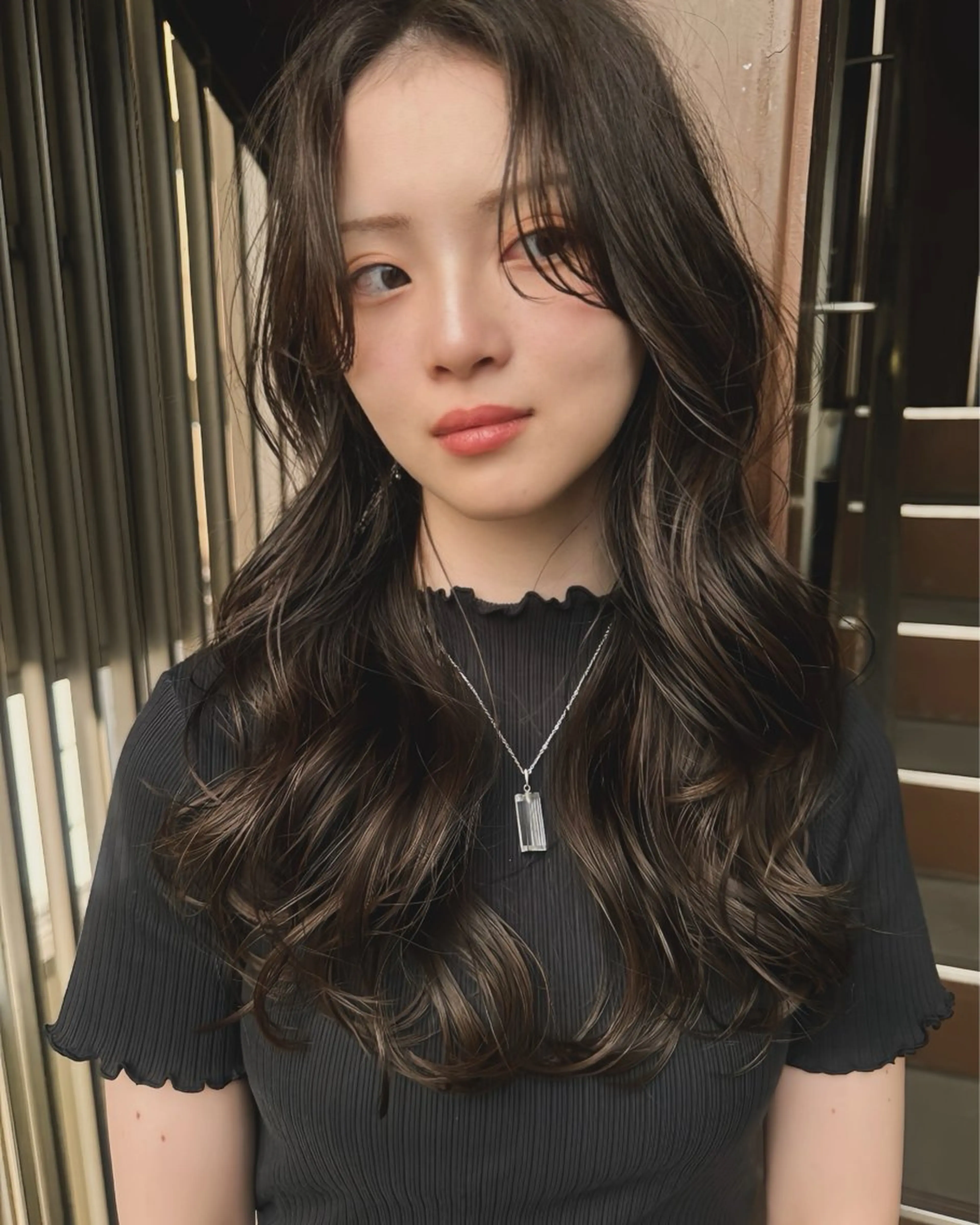 ロング 平 一裕のヘアスタイル