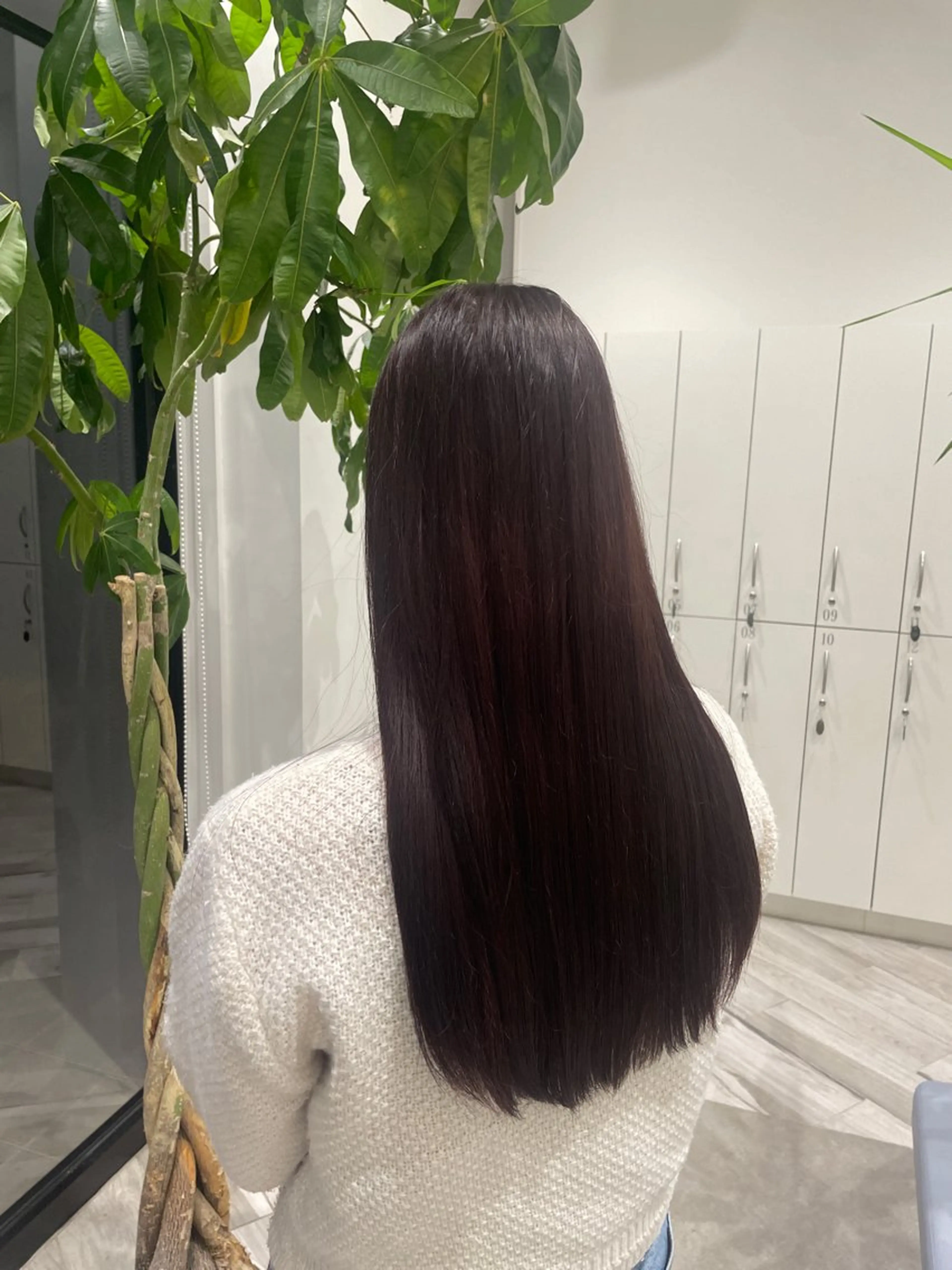 ロング ピンクブラウン 荒木美紅 /熊谷美容室のヘアスタイル