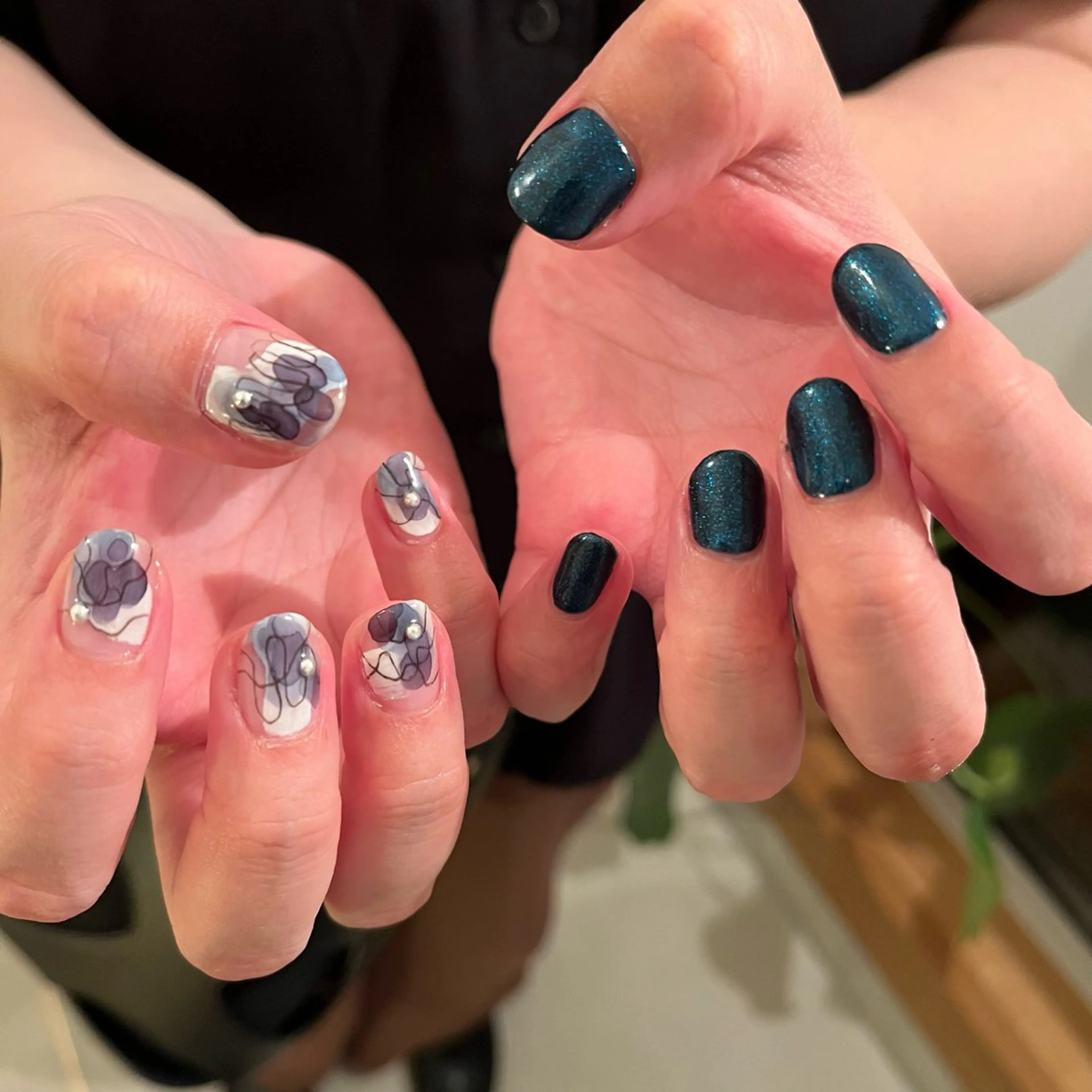 ネイル ニュアンスネイル K Aのネイルデザイン