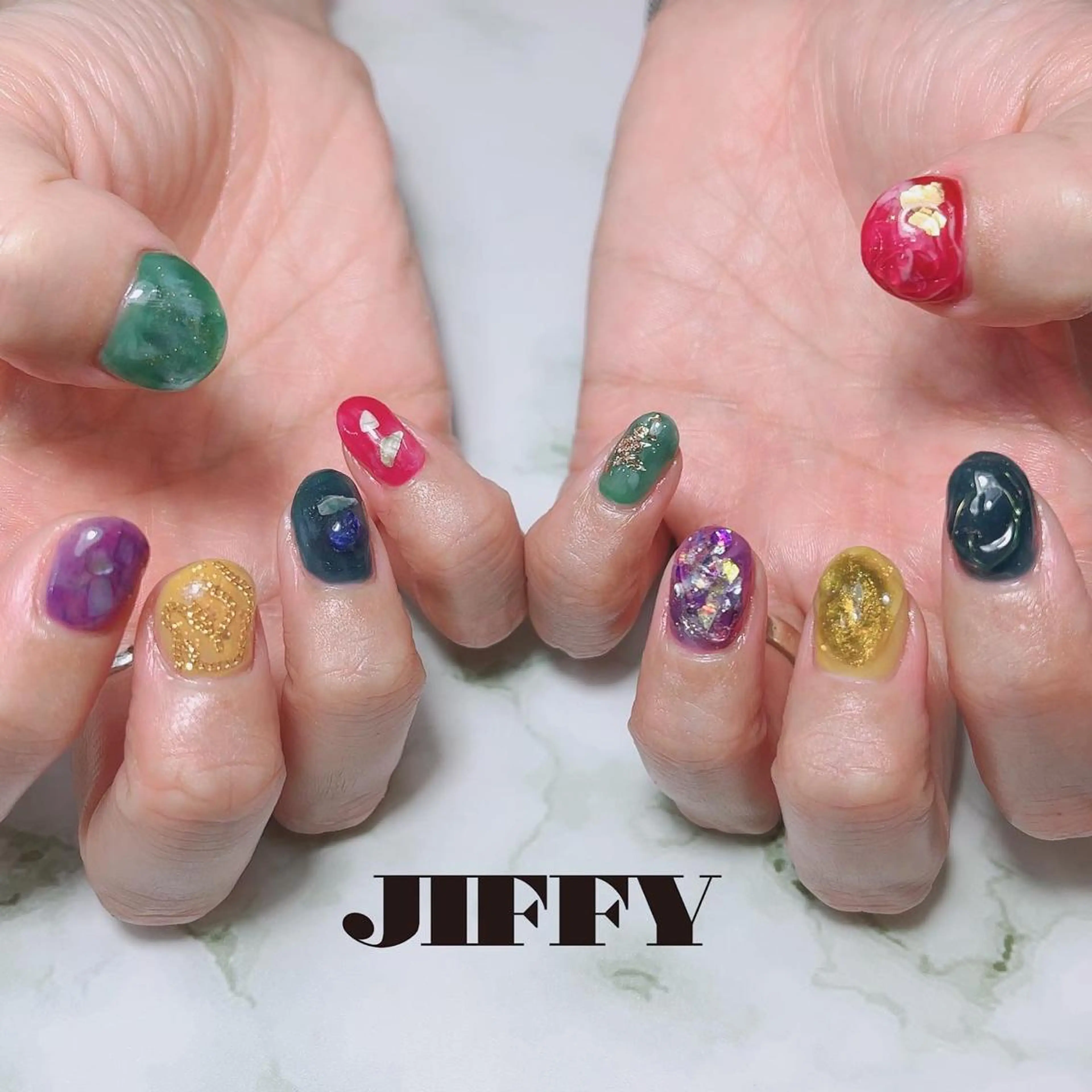 ネイル ニュアンスネイル JIFFY所属・JIFFY nailstudioのネイルデザイン