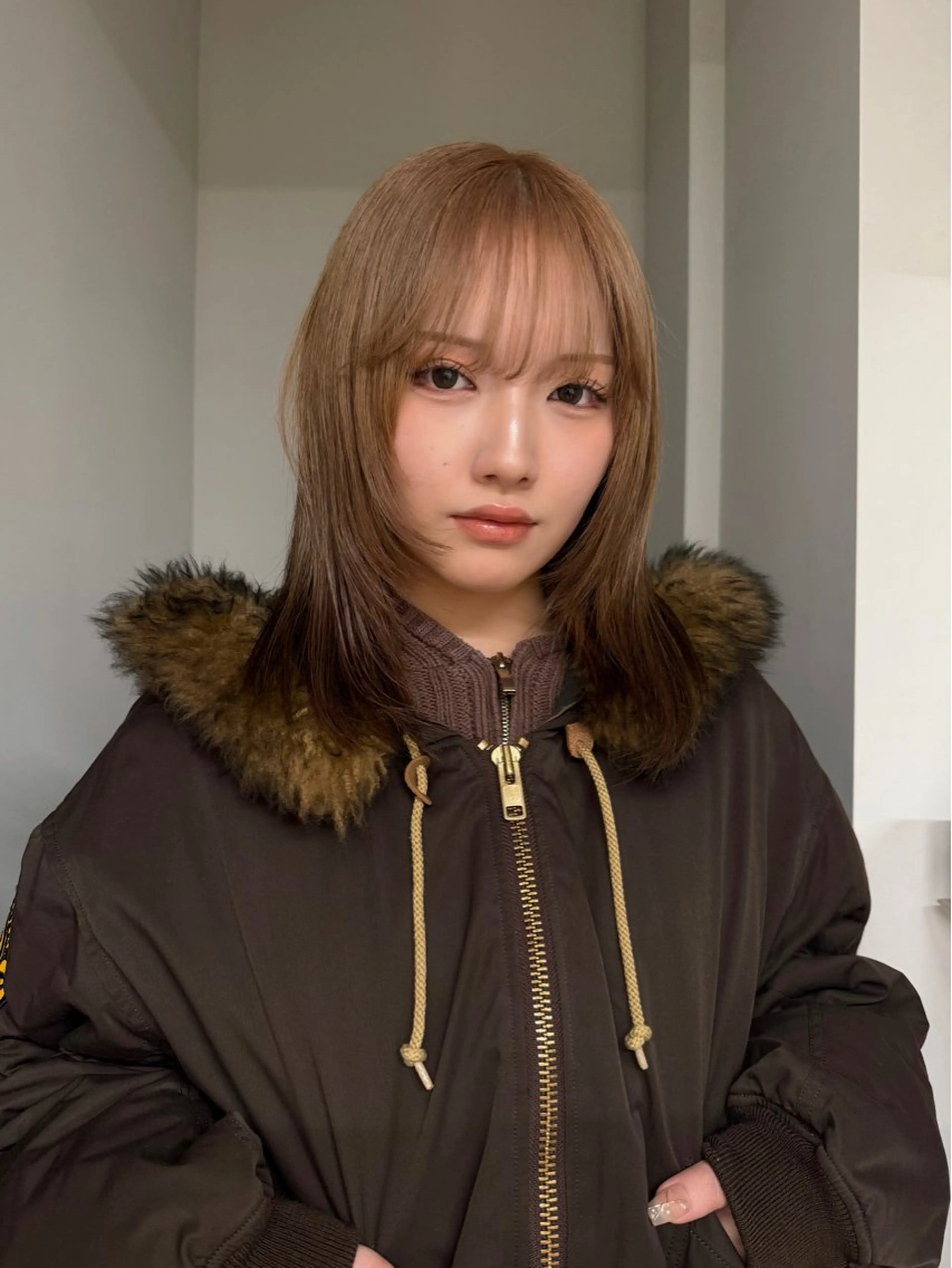 カラー 艶ブリーチ/表参道 ハイトーン /実乃梨のヘアスタイル