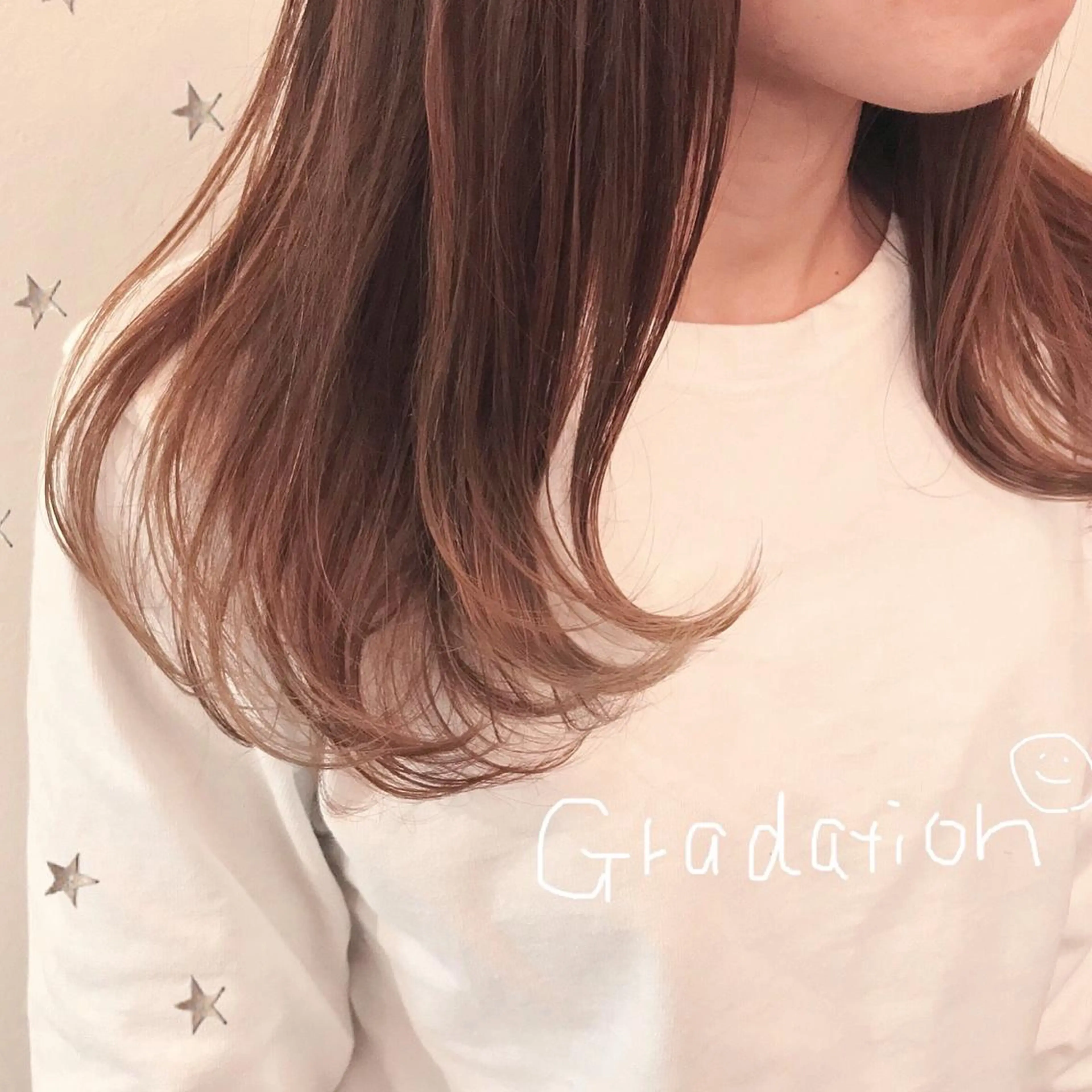 セミロング カラー グラデーションカラー salon AKIRA所属・市川 千夏のヘアスタイル