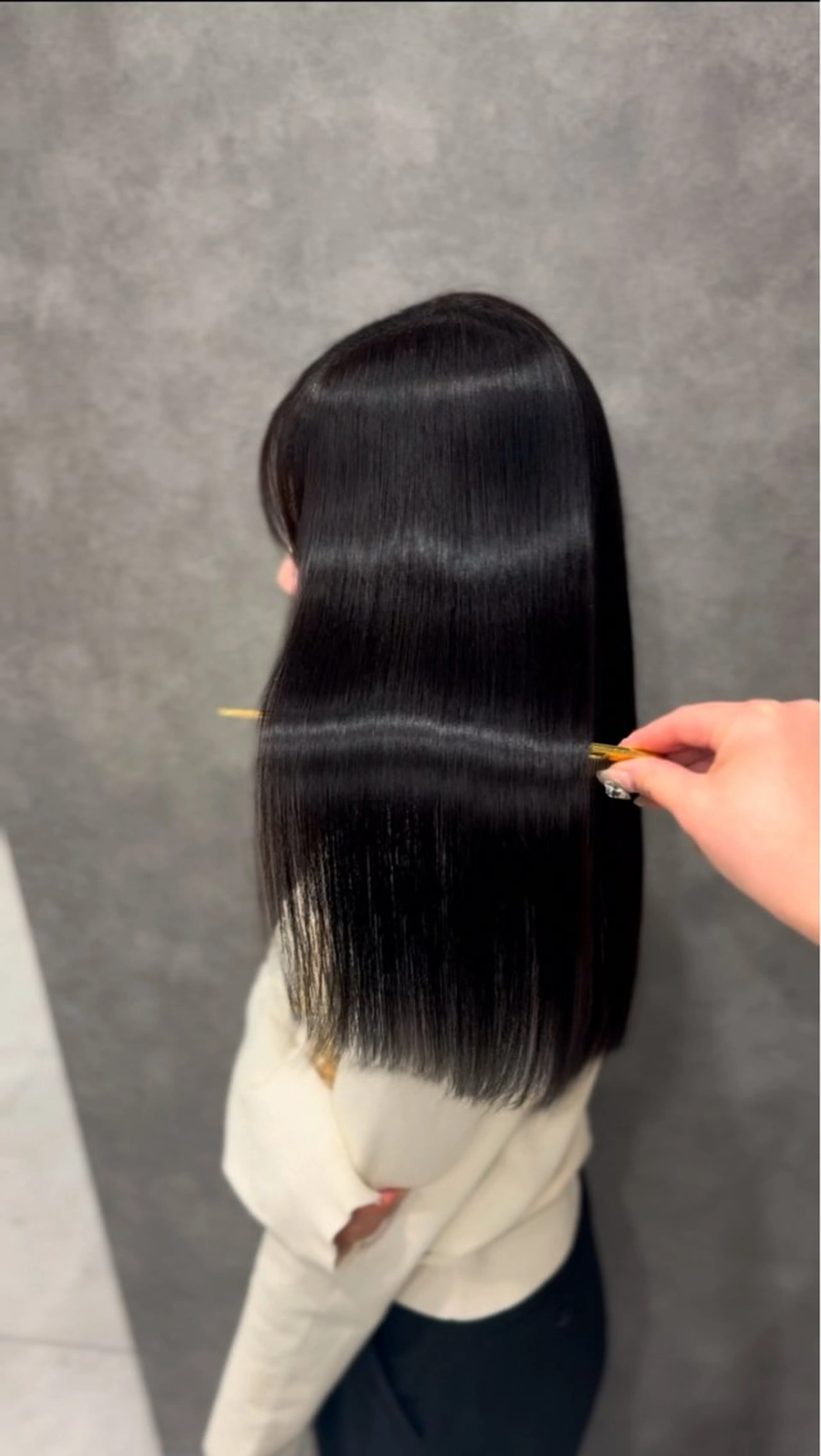 ミディアム RAF TOKYO 薬院店所属・福岡／艶髪カラー/ 髪質改善/SAEのヘアスタイル