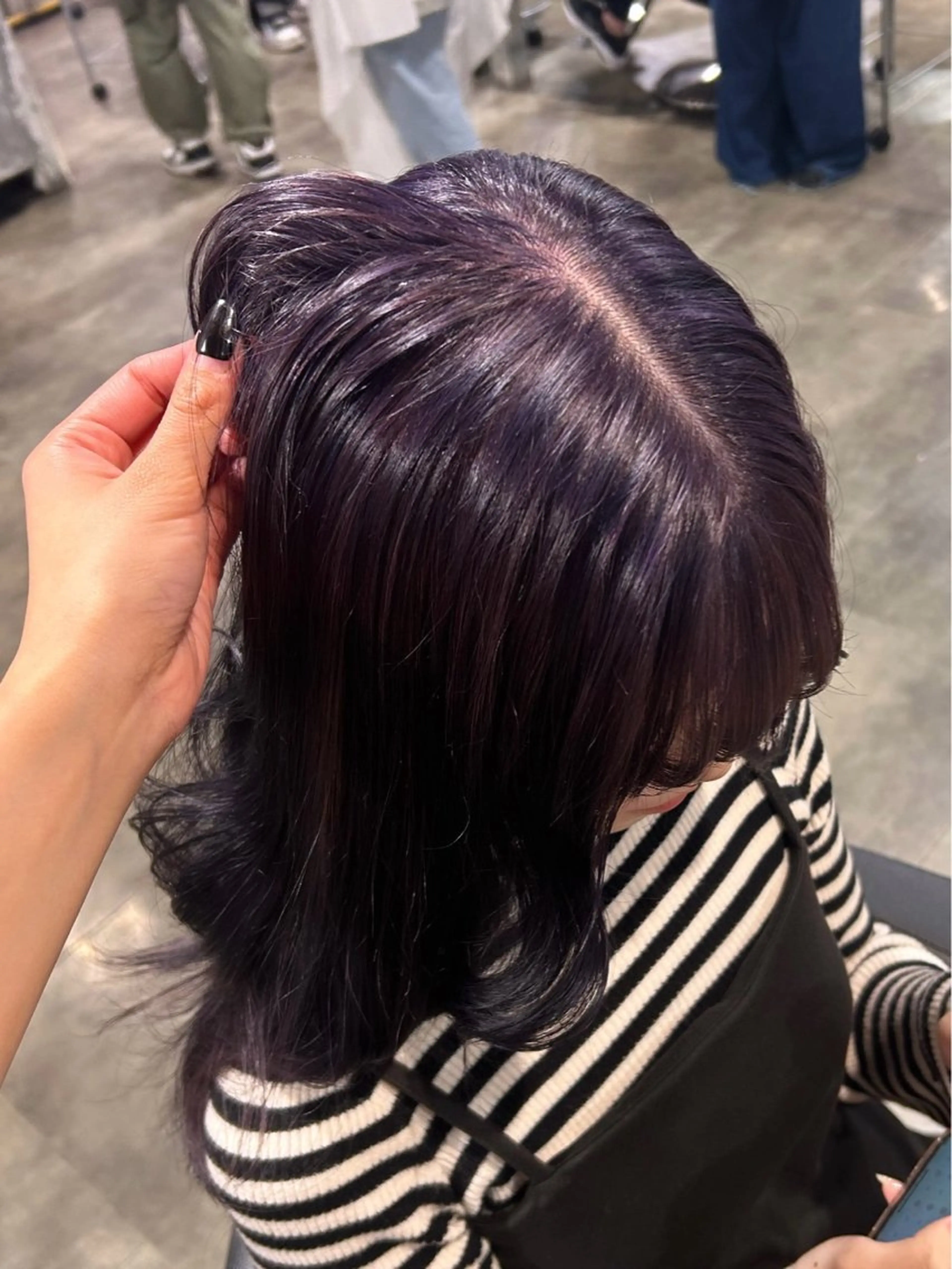 ロング カラー IS所属・横浜美容室/透明感 カラー/レイヤーのヘアスタイル