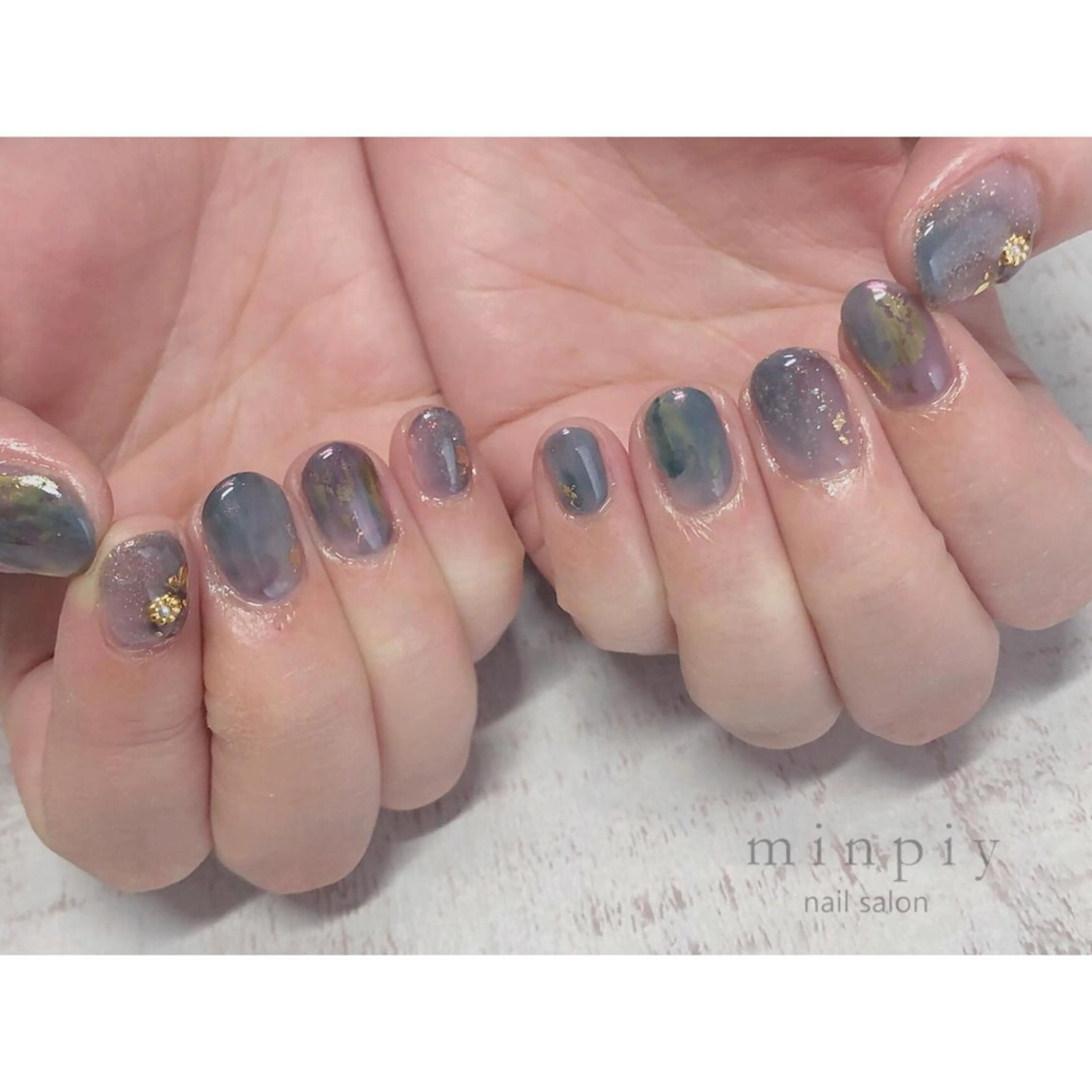 ネイル 𖡼 yumenoのネイルデザイン