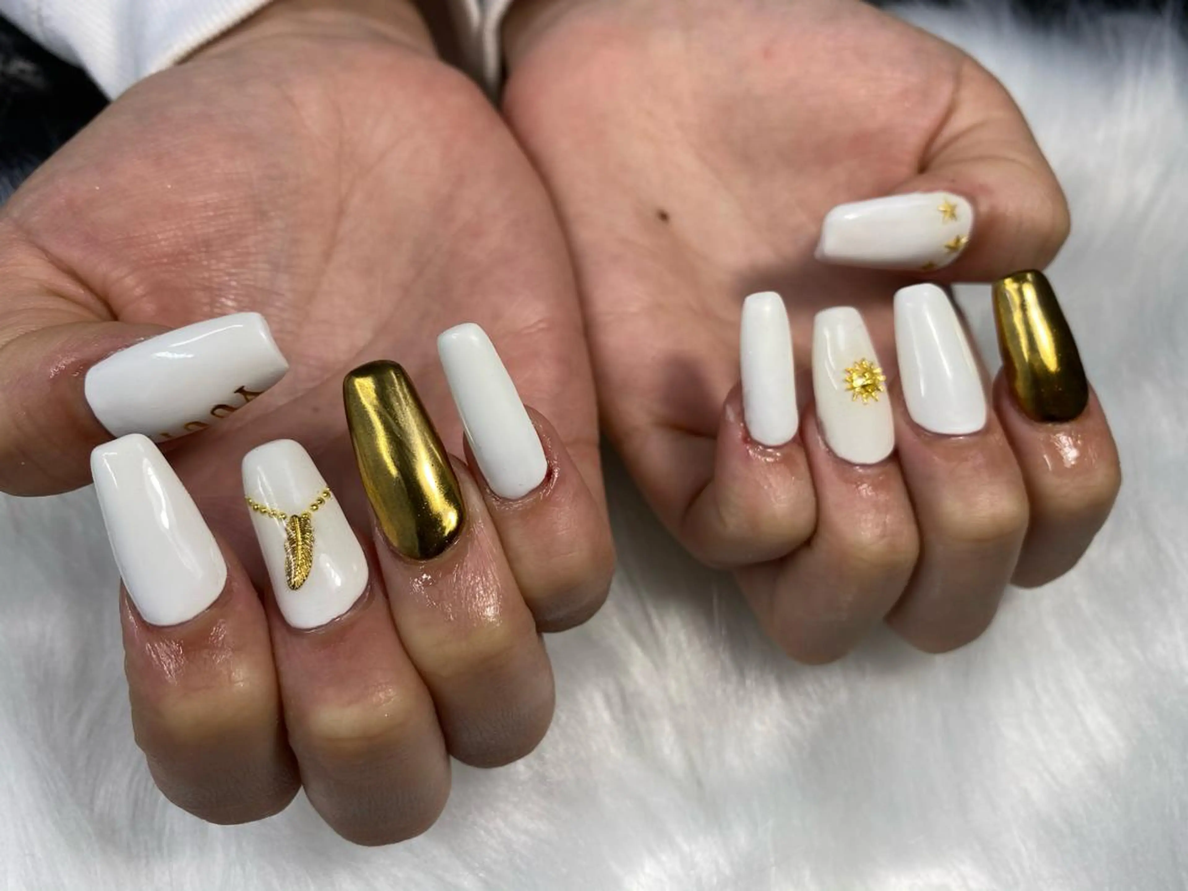 ネイル ハンドネイル Mana‪ ‪·͜· ❤︎‬のネイルデザイン