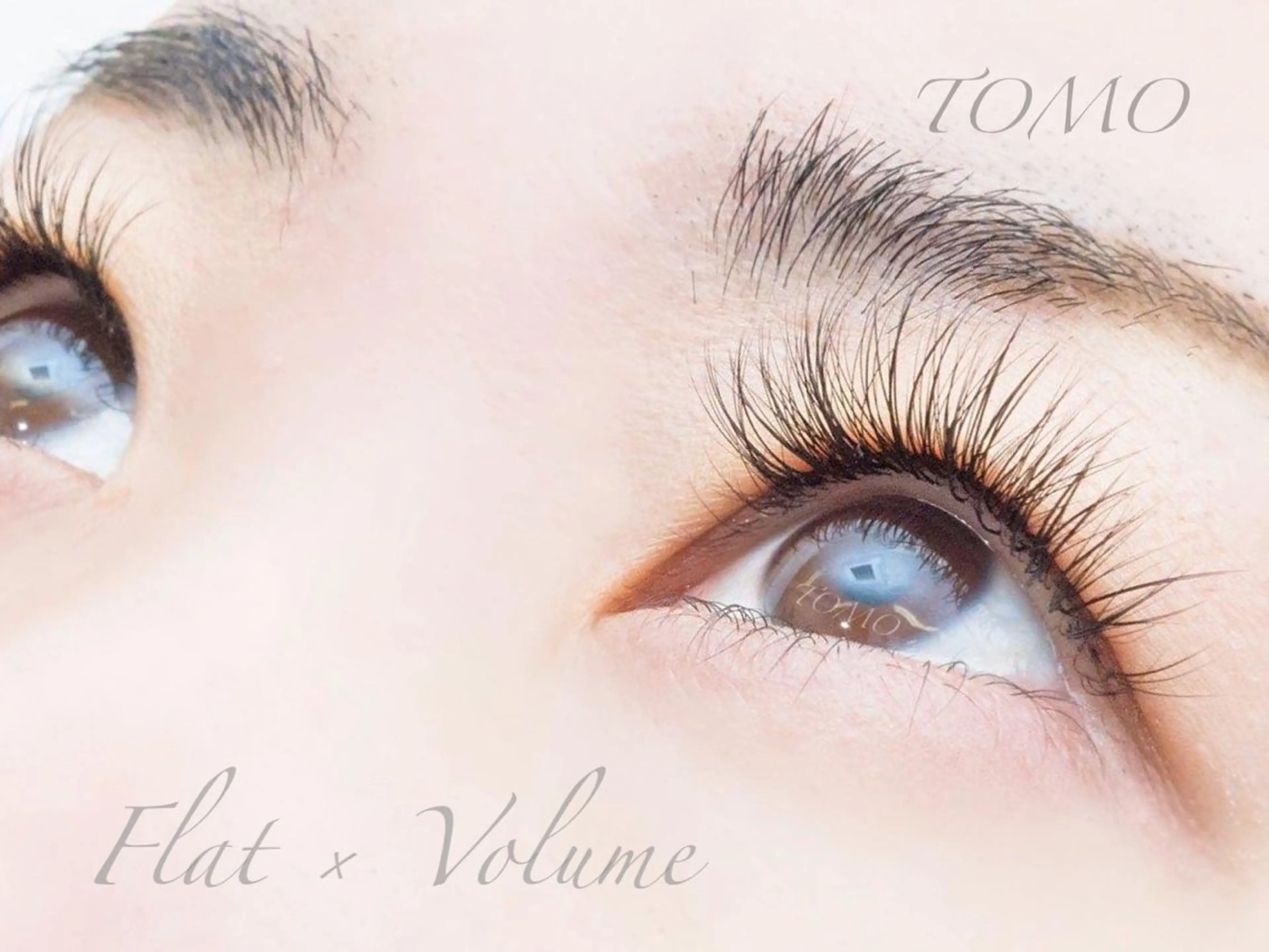 マツエク・マツパ バインドロック 束感まつ毛 フラットラッシュ まつげパーマ 一重×まつ毛パーマ eneru by arto🌻TOMOのマツエク・マツパデザイン