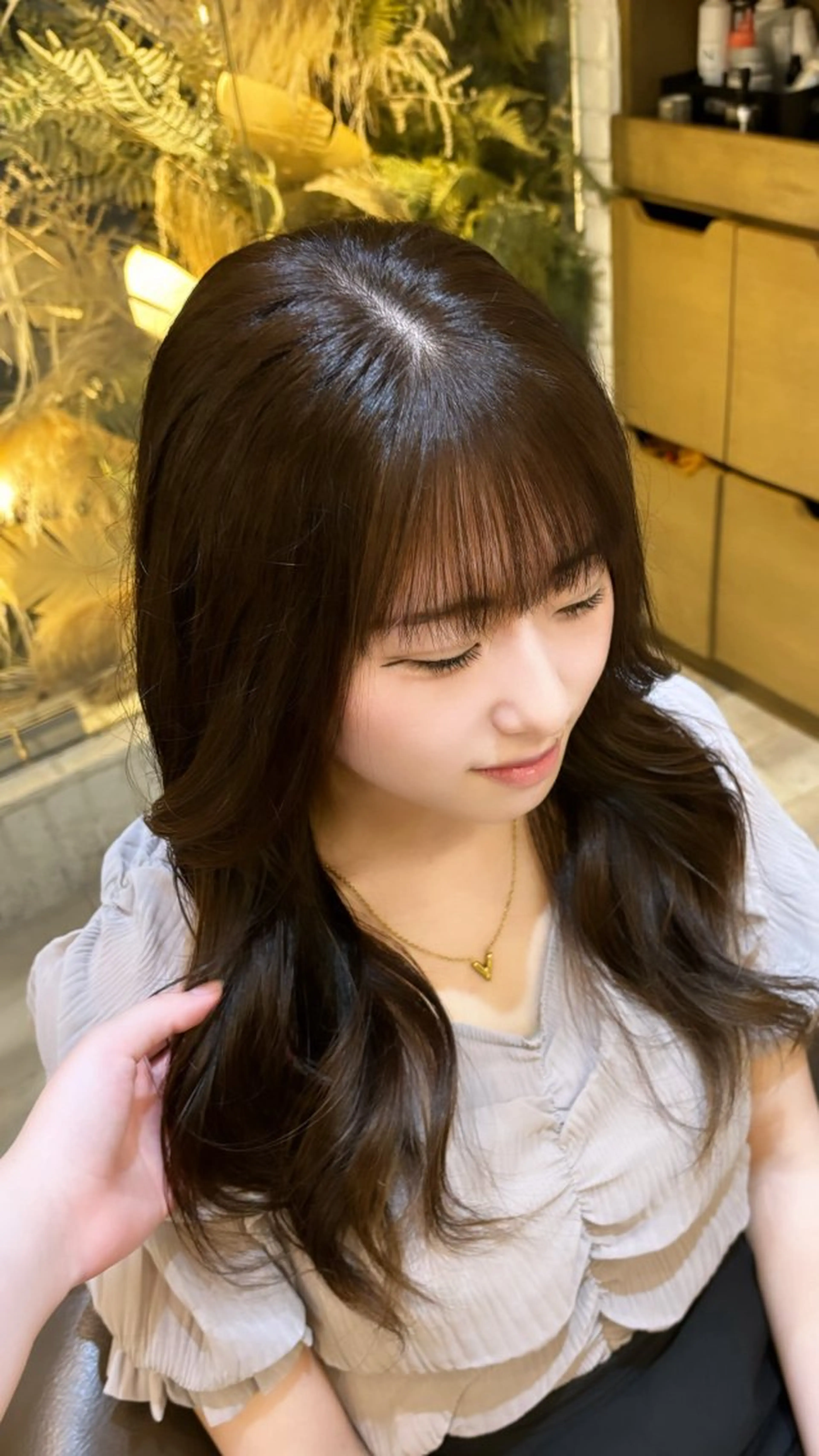 カラー ヘアカラー Sena 🩶 cloe 新宿のヘアスタイル