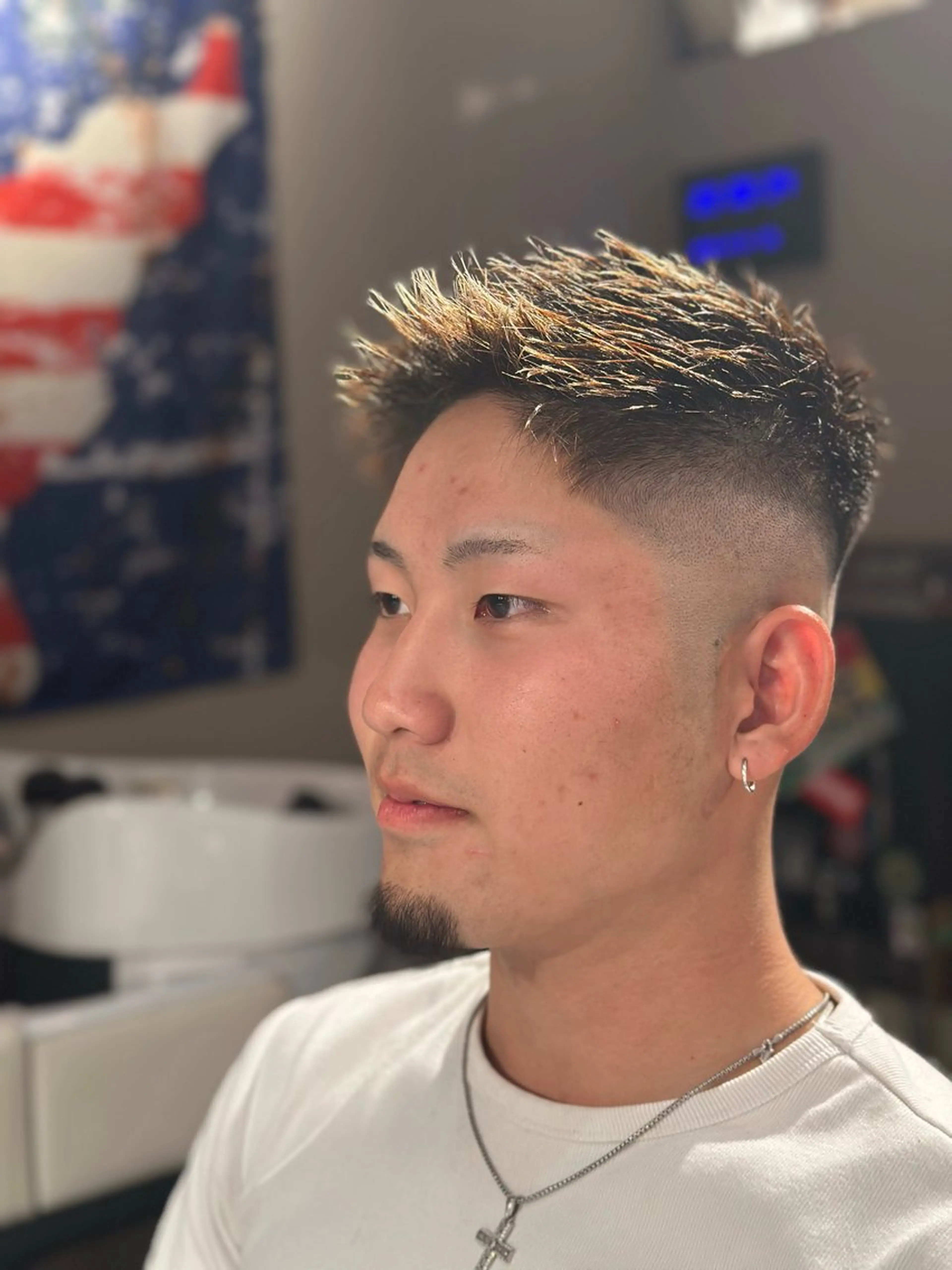 ショート メンズ SON＆MARLEY'S BAR BER所属・Yu gaのヘアスタイル