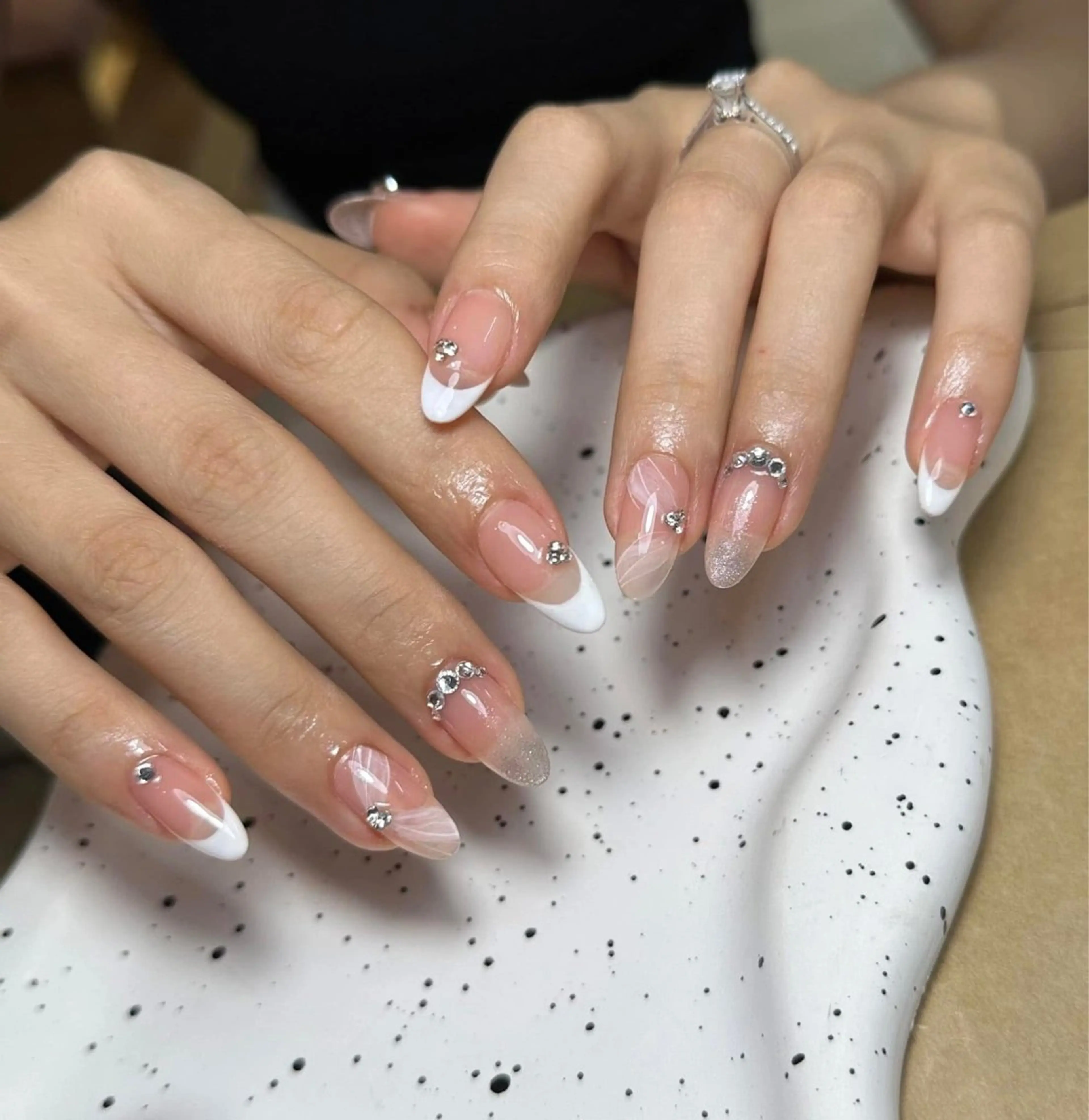 ミディアム ハンドネイル RUBY NAIL SPAのネイルデザイン