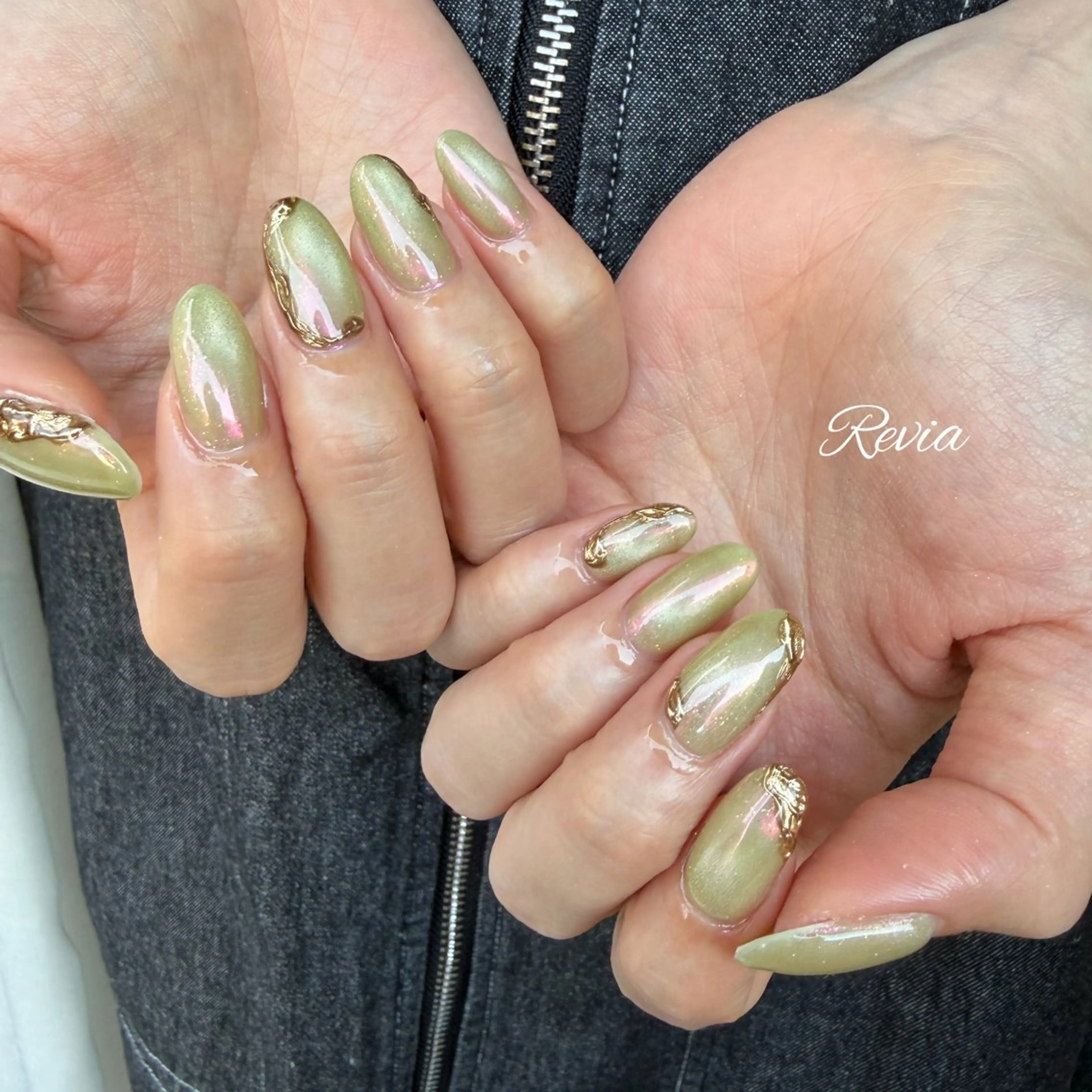 ネイル revia所属・ERI Nailistのネイルデザイン